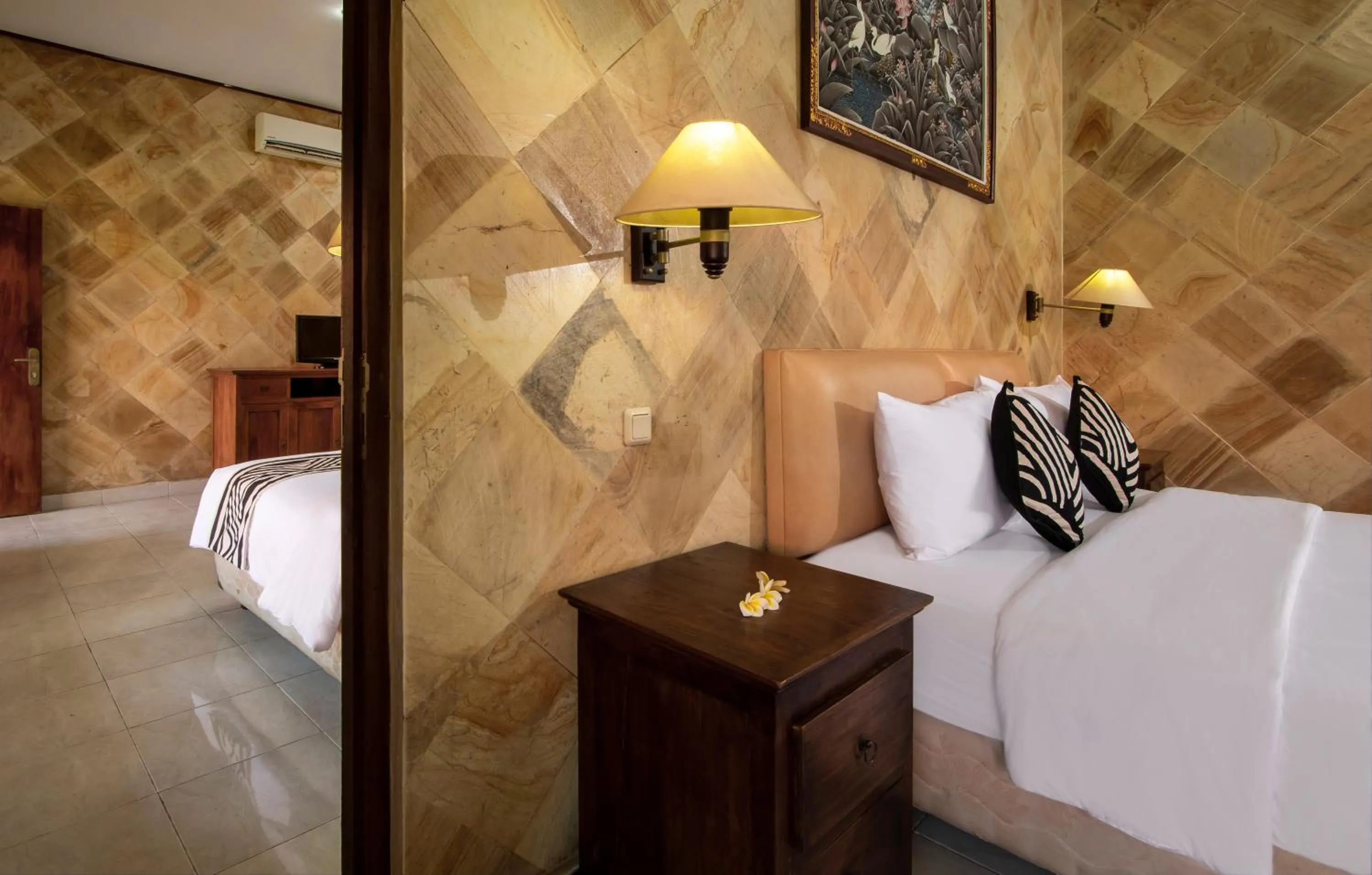 Decorative detail in Suriwathi Hotel Legian