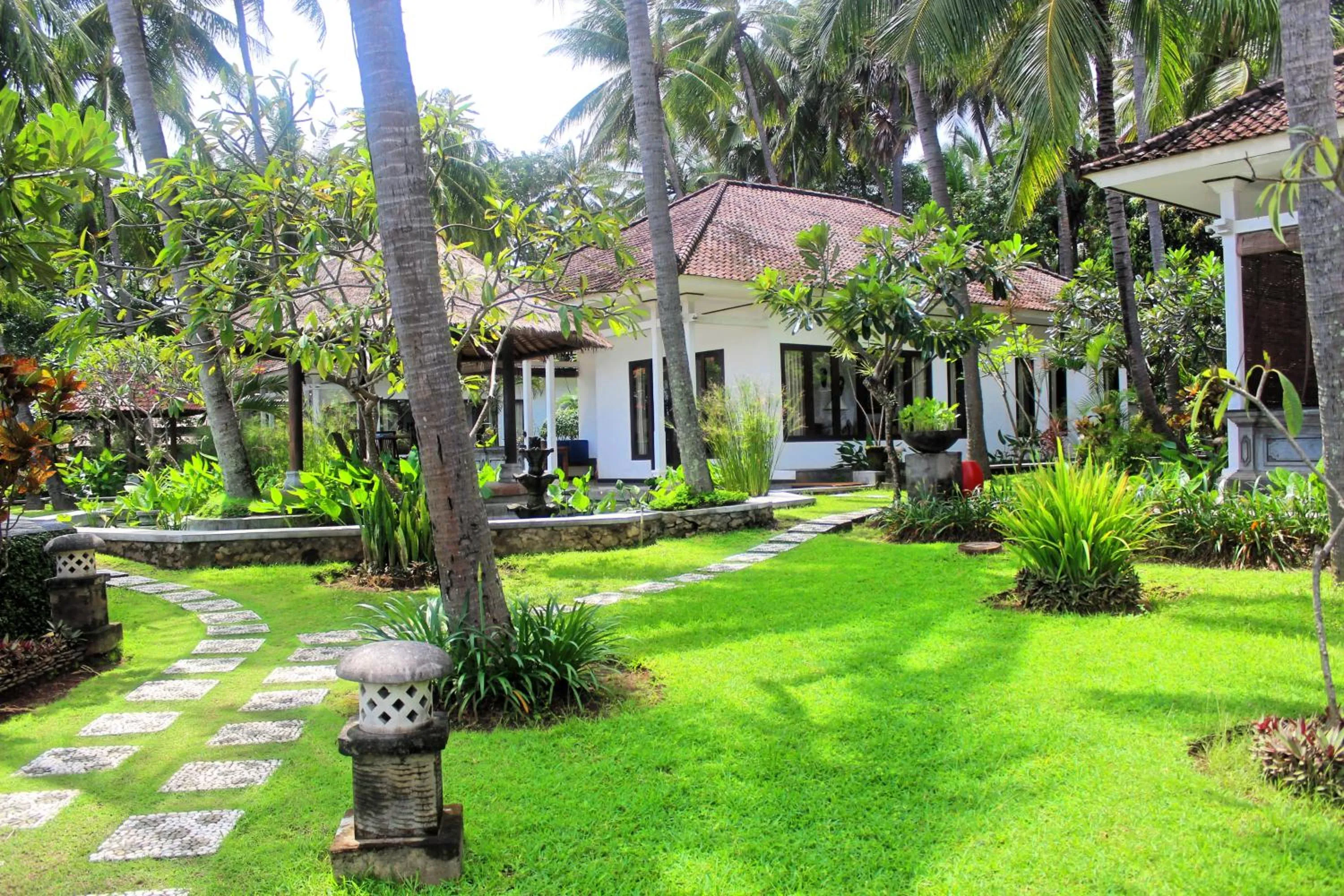 Garden in Agung Bali Nirwana Villas and Spa