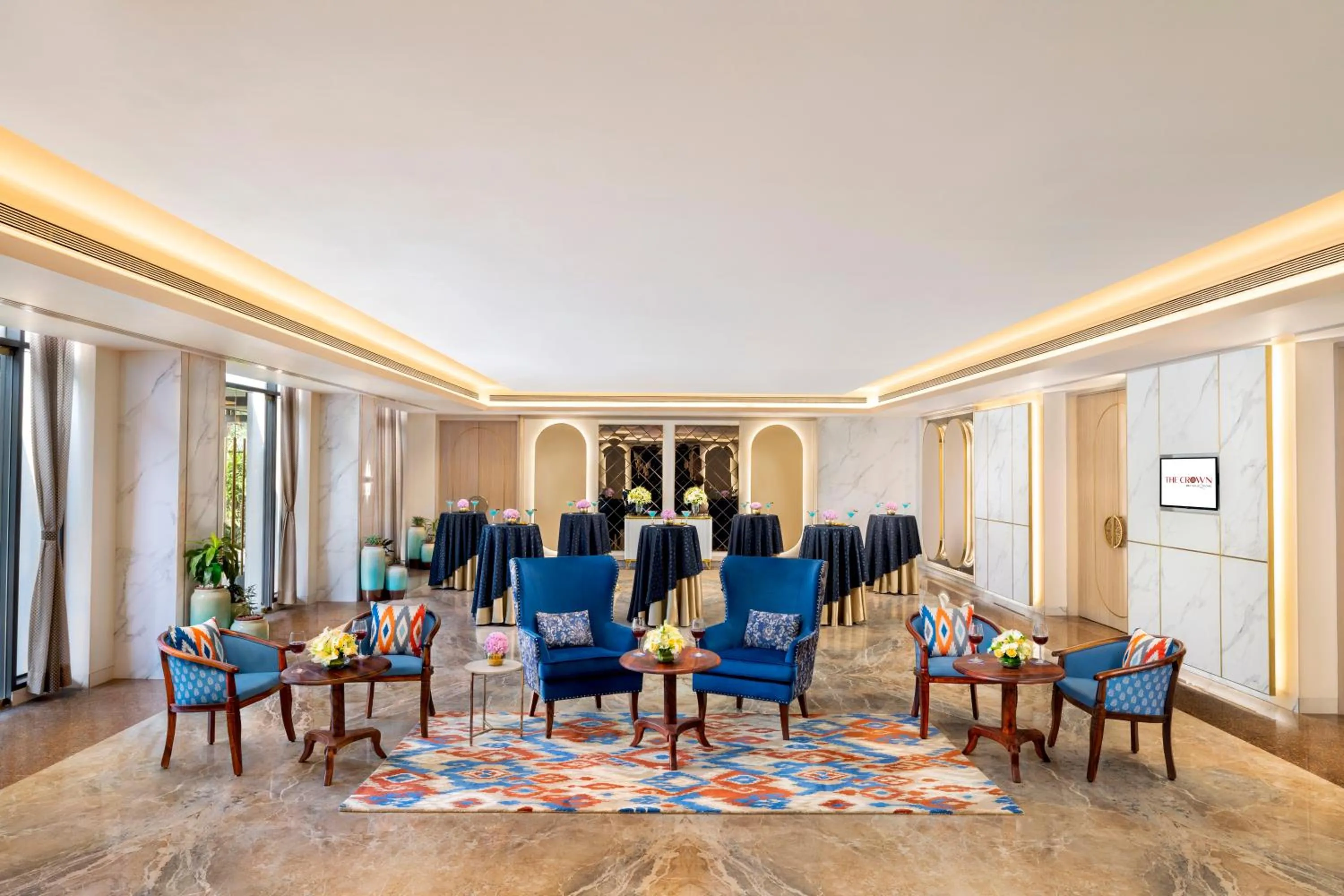 Seating area in The Crown, Bhubaneswar - IHCL SeleQtions