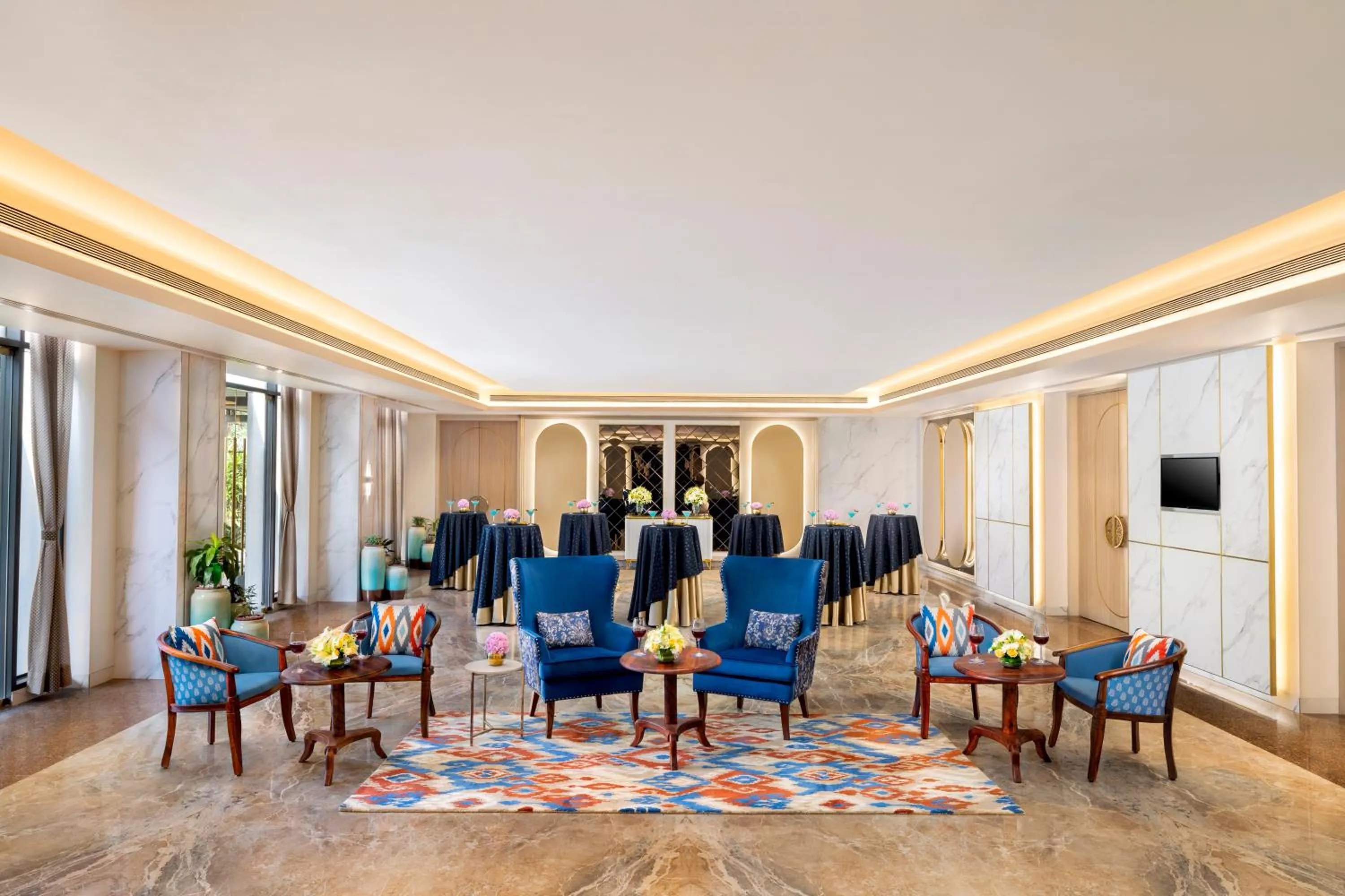 Seating area in The Crown, Bhubaneswar - IHCL SeleQtions