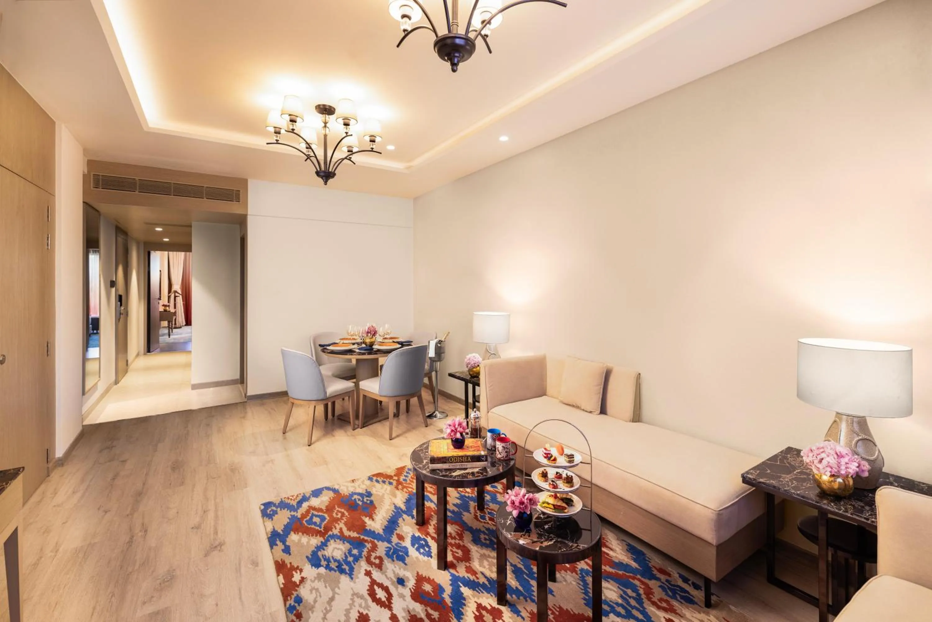 Living room in The Crown, Bhubaneswar - IHCL SeleQtions