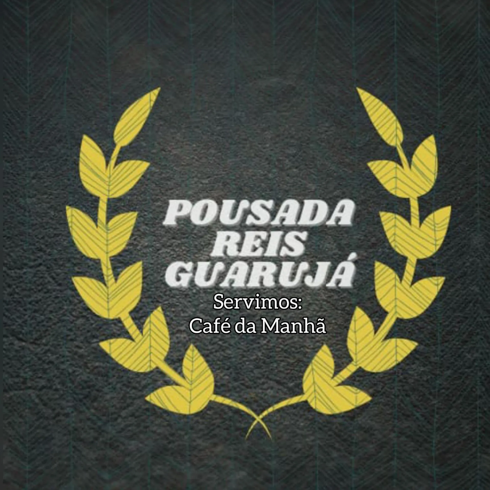 Logo/Certificate/Sign in Pousada Reis Guarujá