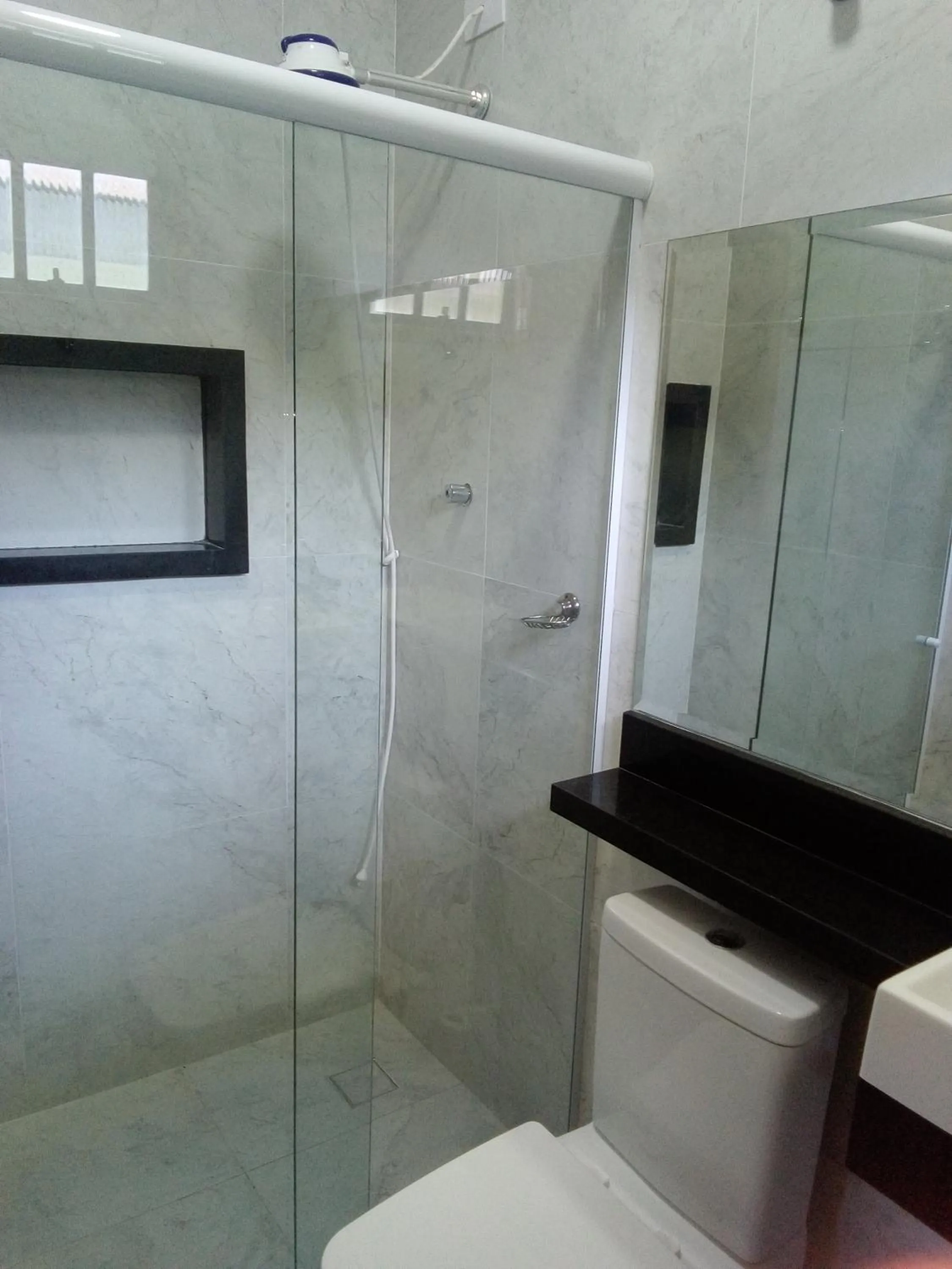 Bathroom in Pousada Reis Guarujá