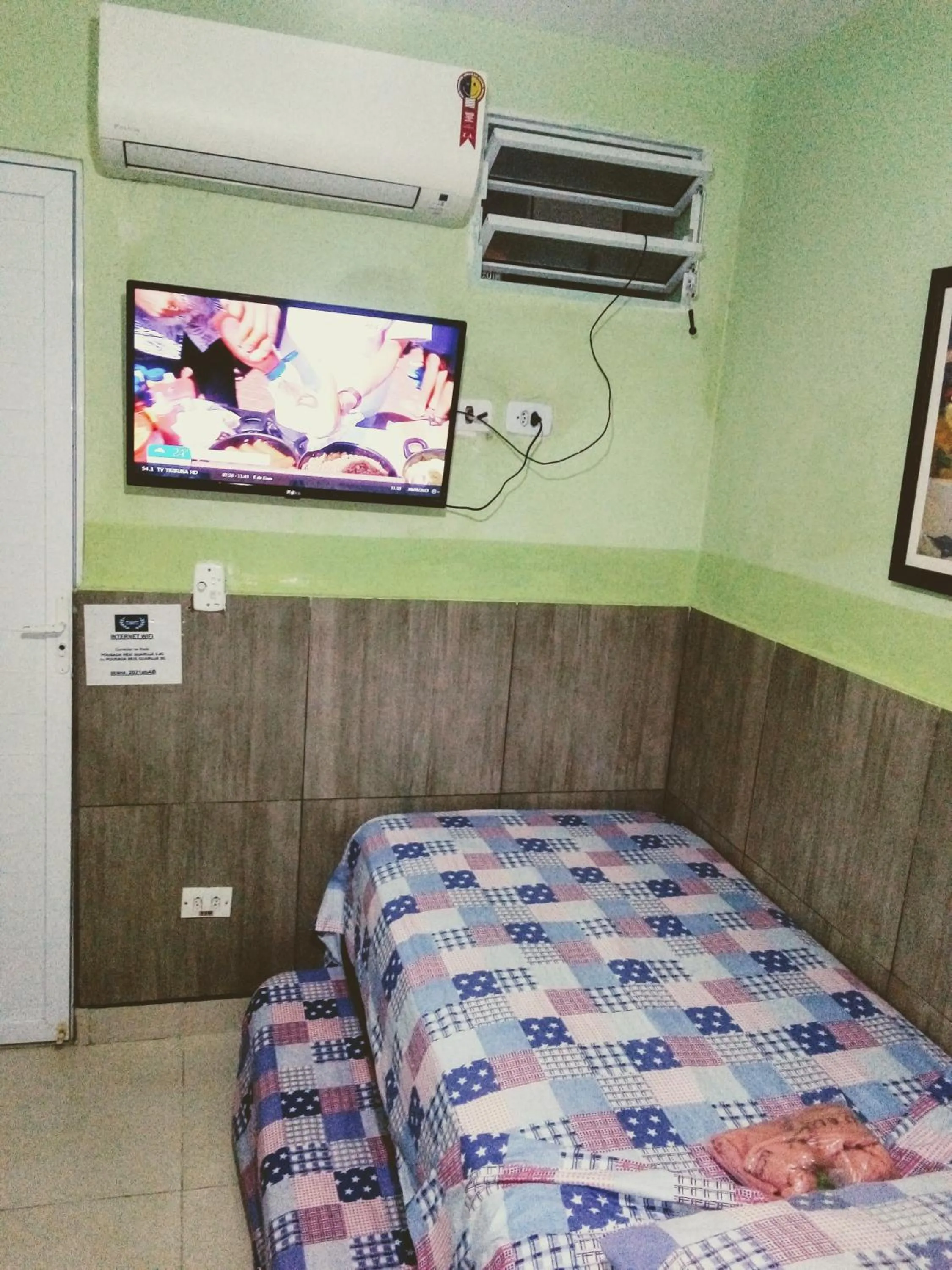 Bedroom, Bed in Pousada Reis Guarujá