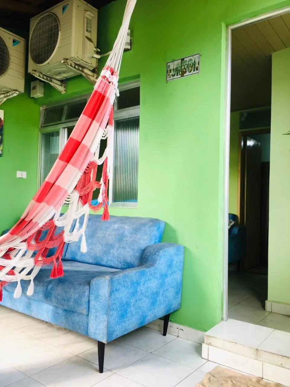 Property building in Pousada Reis Guarujá