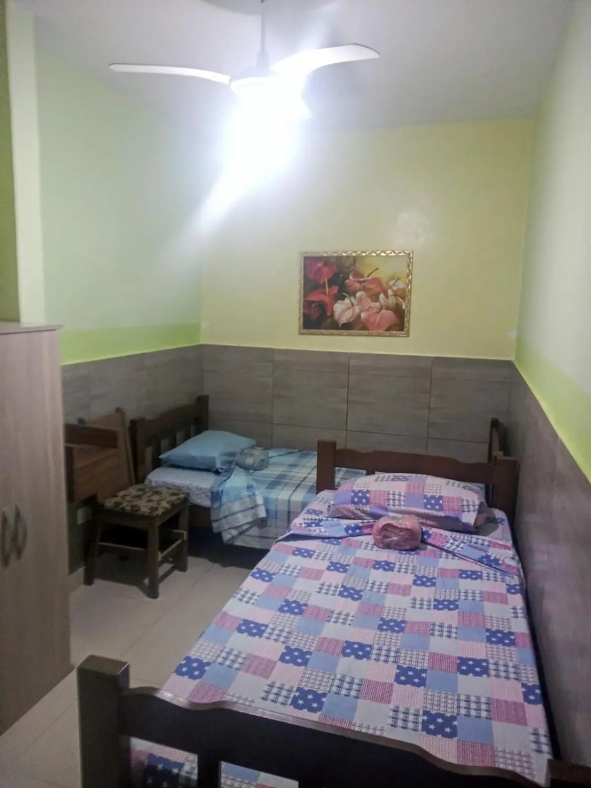 Bedroom, Bed in Pousada Reis Guarujá