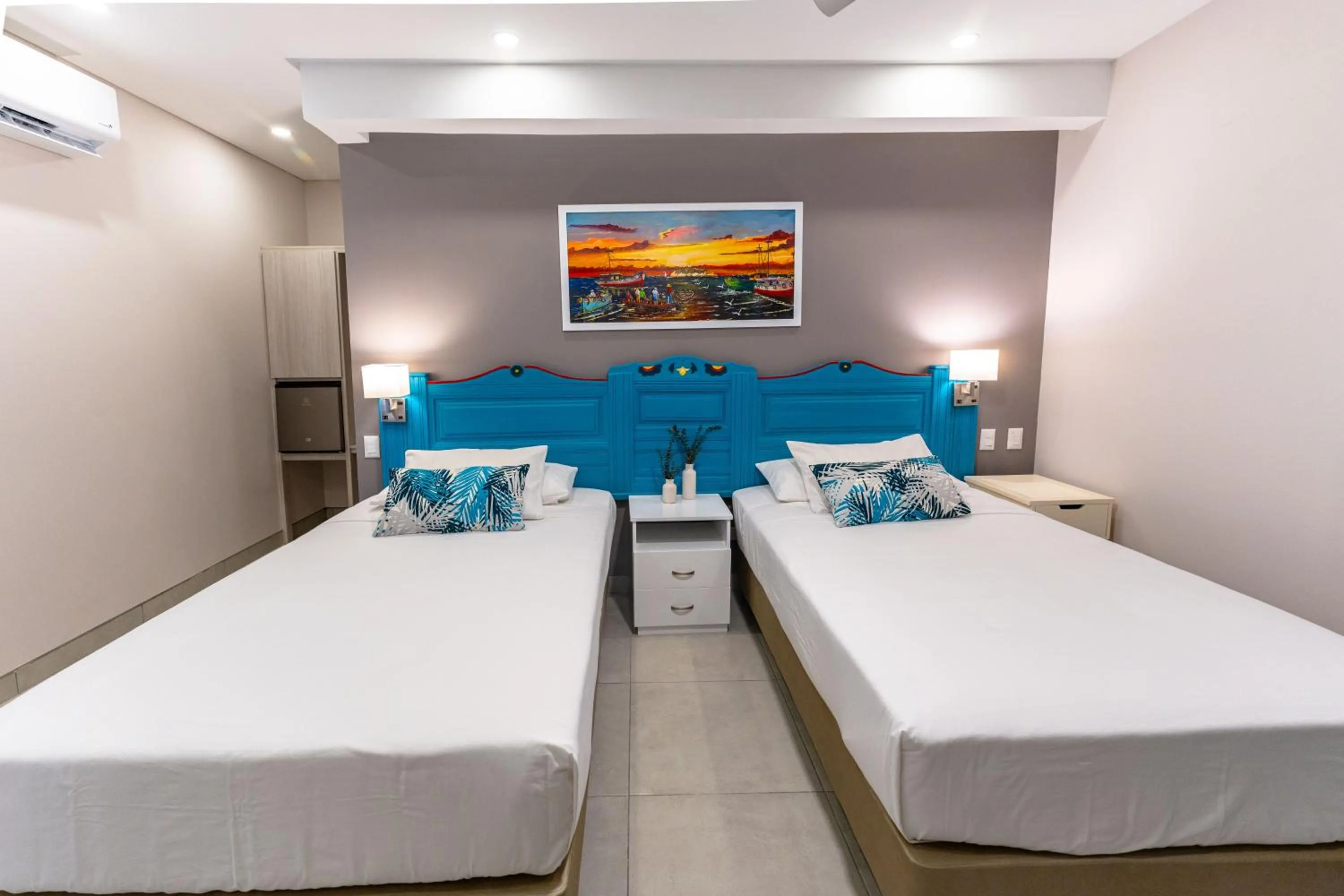 Bed in Casa Verano Beach Hotel - Adults Only