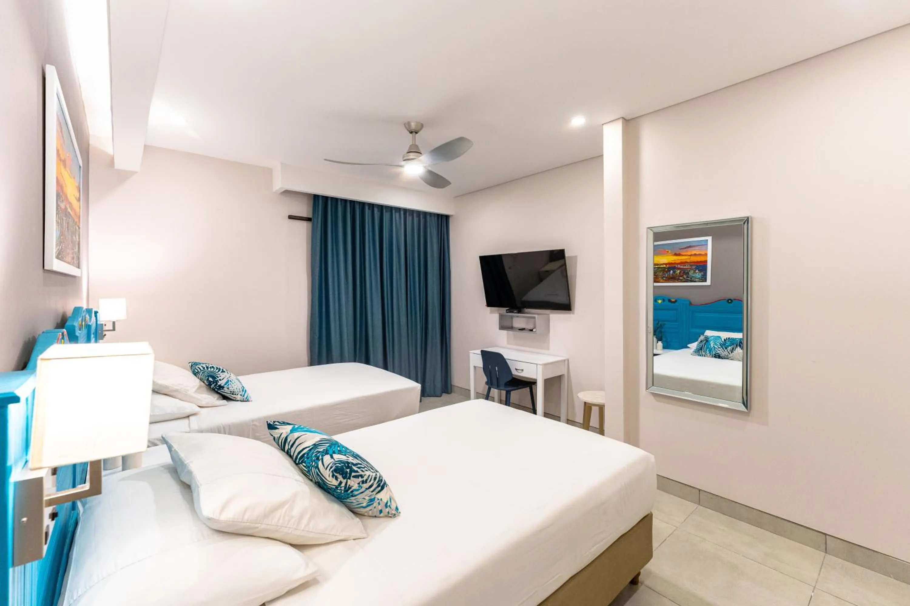 Bed in Casa Verano Beach Hotel - Adults Only