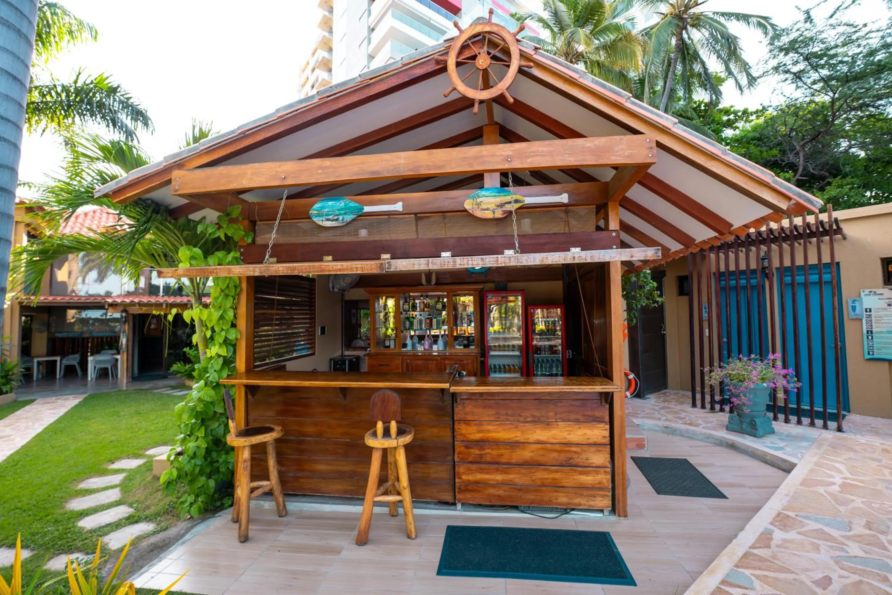 Lounge or bar in Casa Verano Beach Hotel - Adults Only