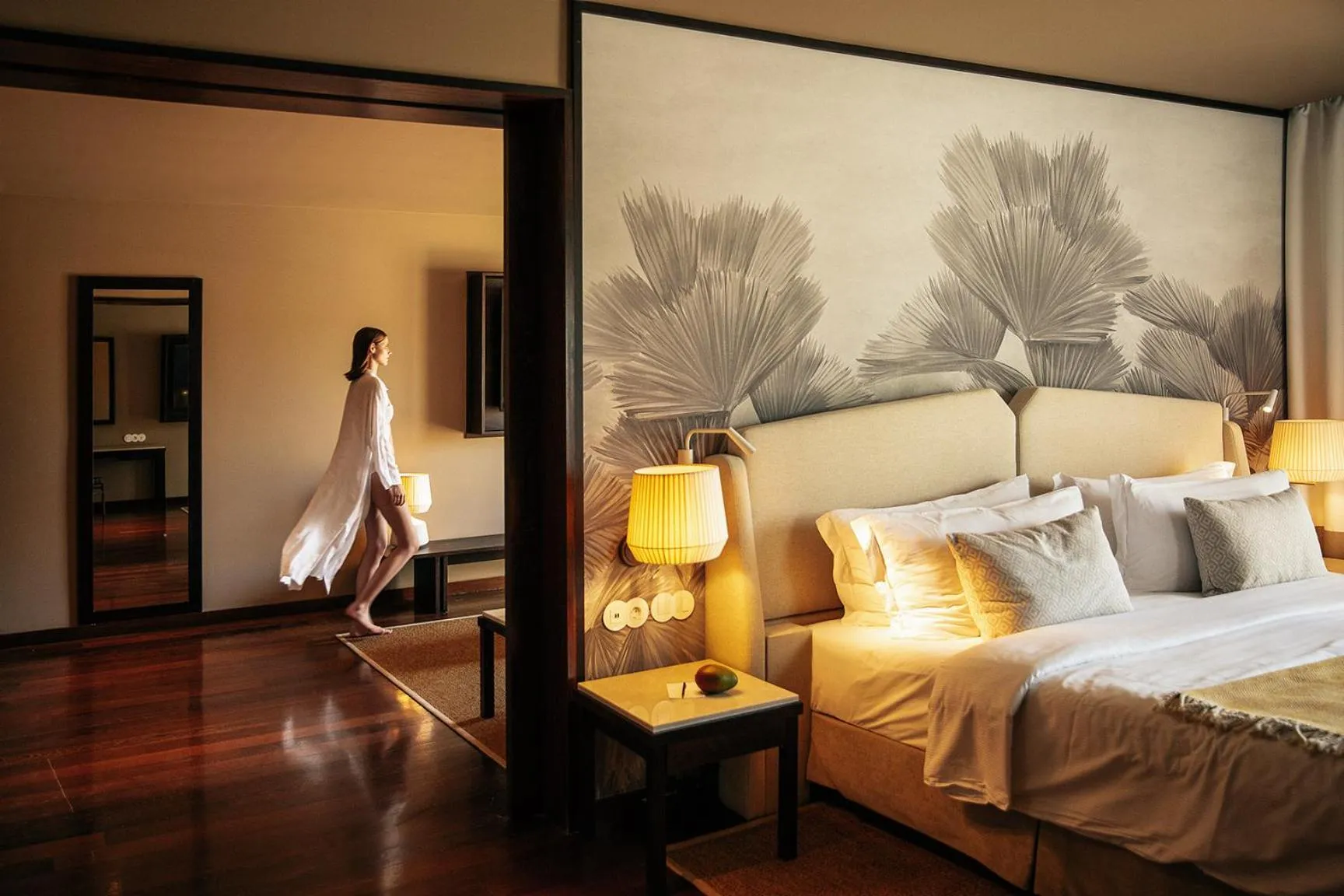 Bed in Domes Lake Algarve, Autograph Collection