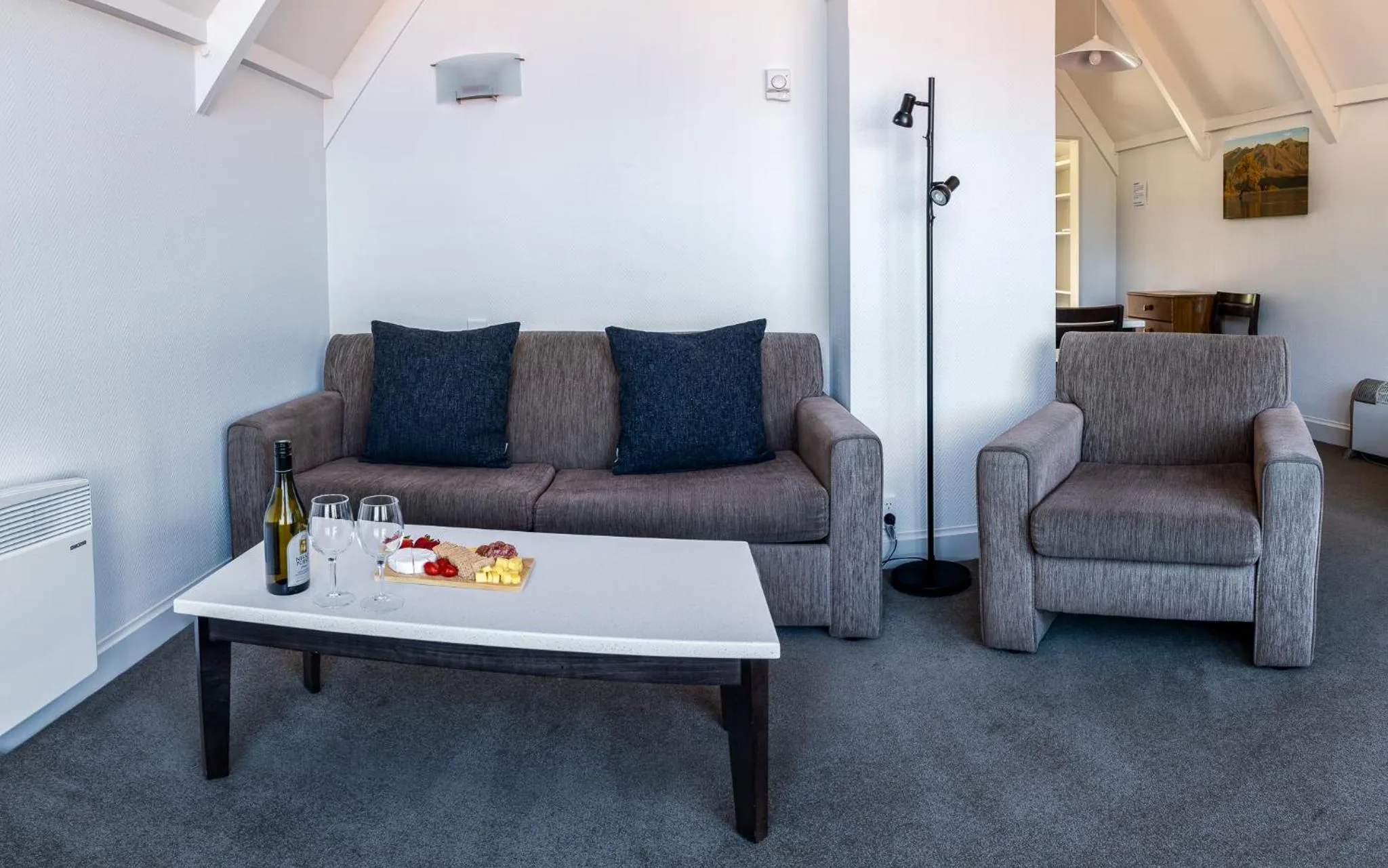 Living room in Turner Heights Townhouses