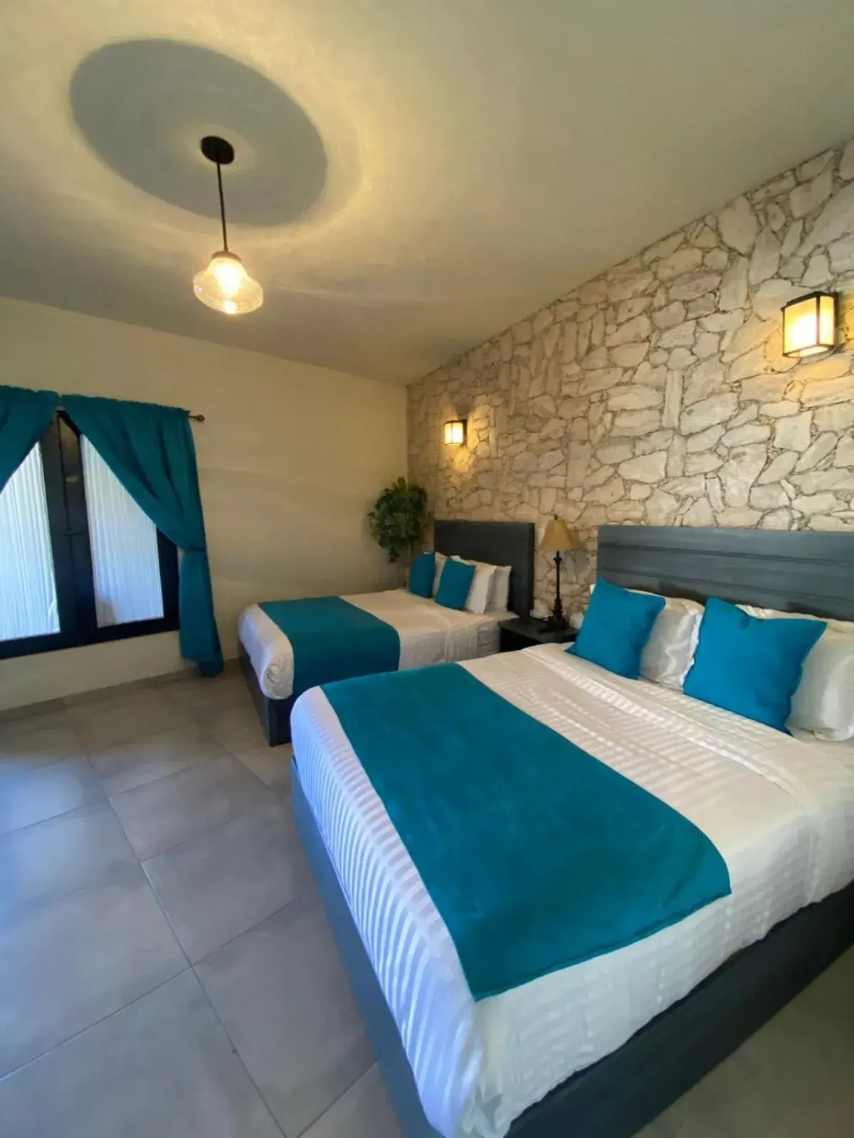 Standard Double Room with Two Double Beds in Hotel Boutique Don Faustino Standard Double Room with Two Double Beds in Hotel Boutique Don Faustino