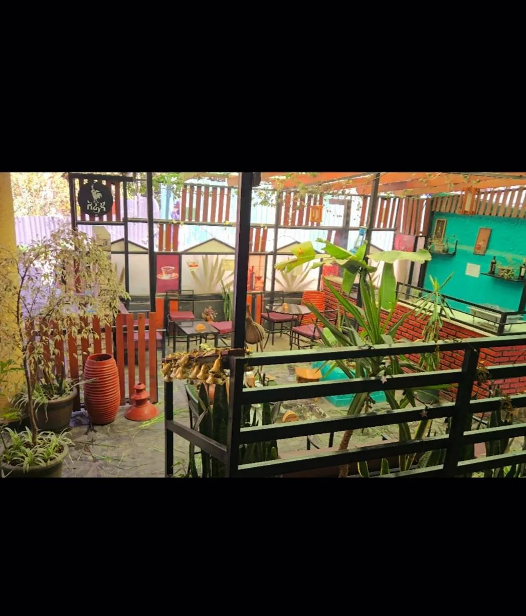 Garden in Medal hotel