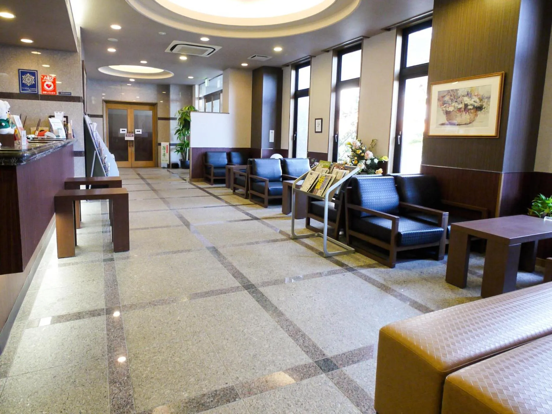 Lobby or reception in Hotel Route-Inn Toyokawa Inter