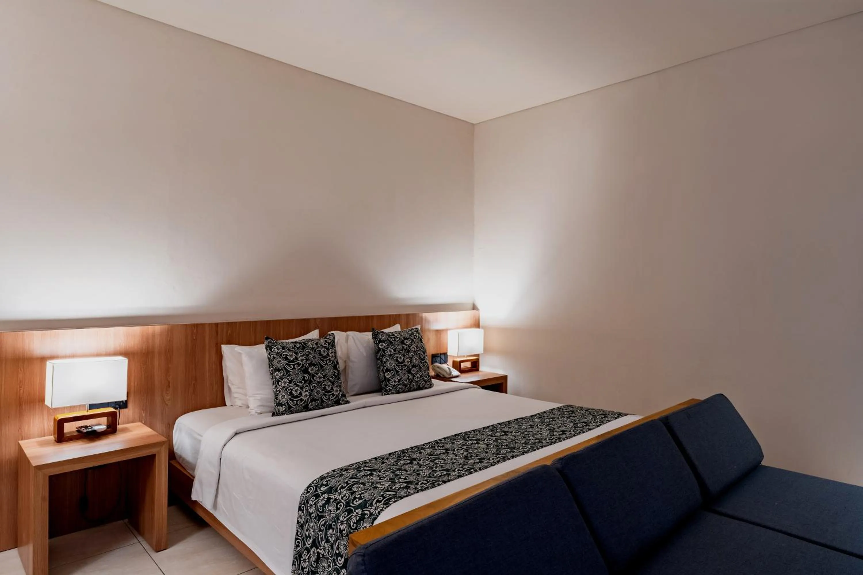 Bed in Tusita Boutique Hotel