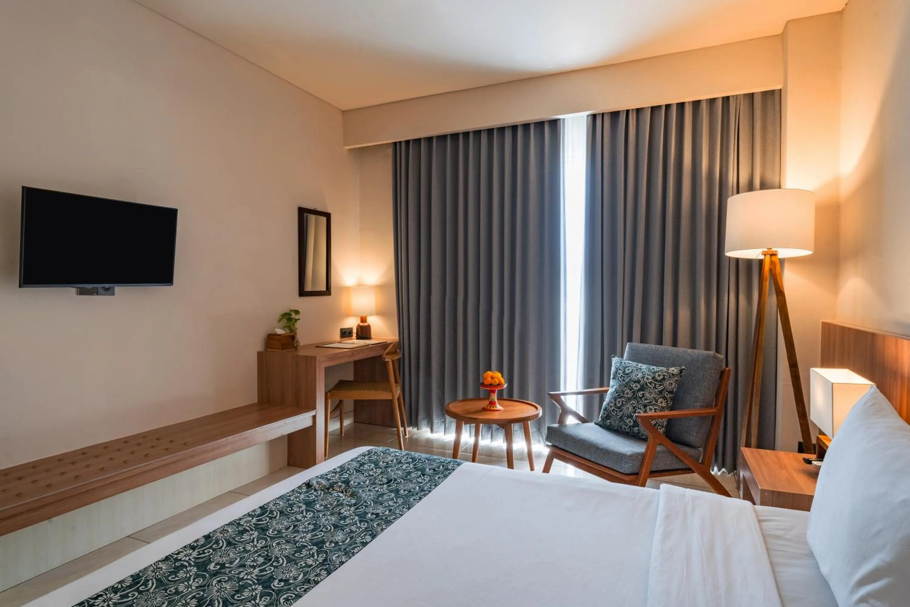 Bed in Tusita Boutique Hotel