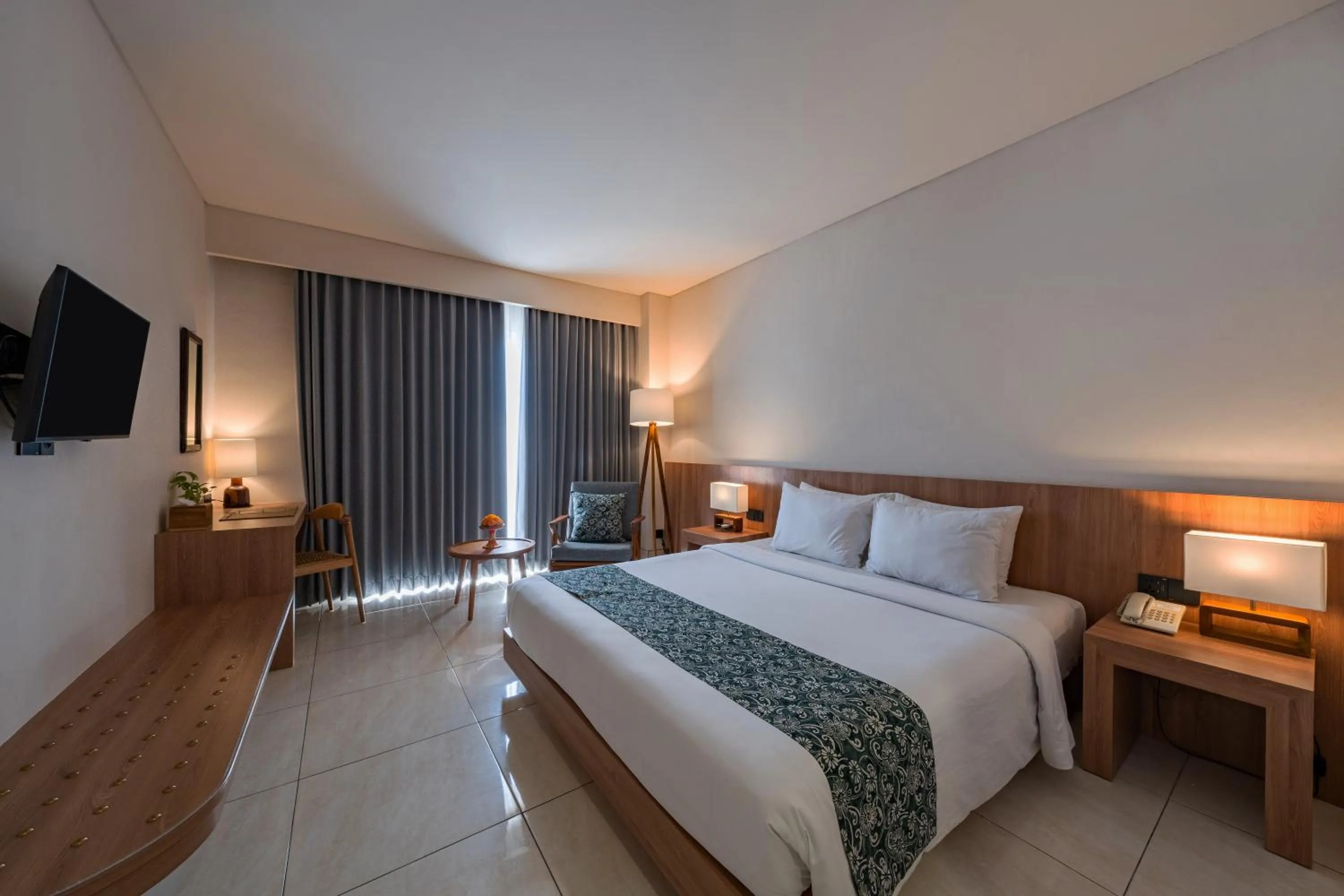 Bed in Tusita Boutique Hotel