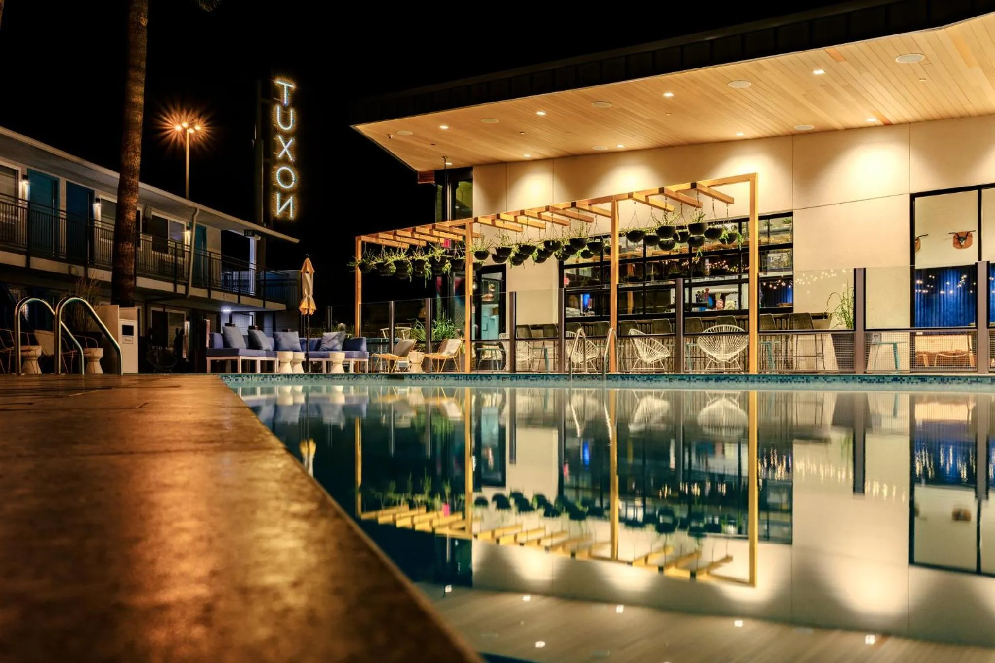 Swimming pool in voco The Tuxon by IHG