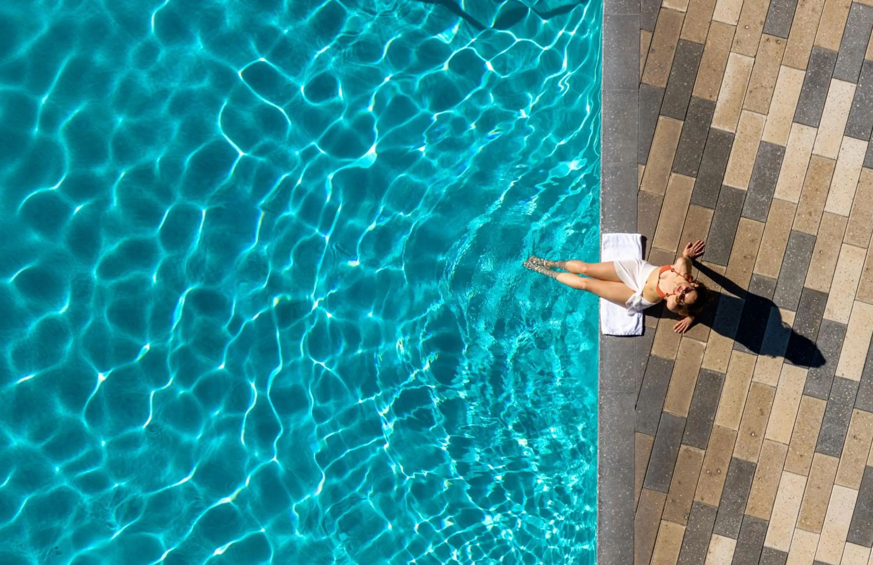 Swimming pool in voco The Tuxon by IHG