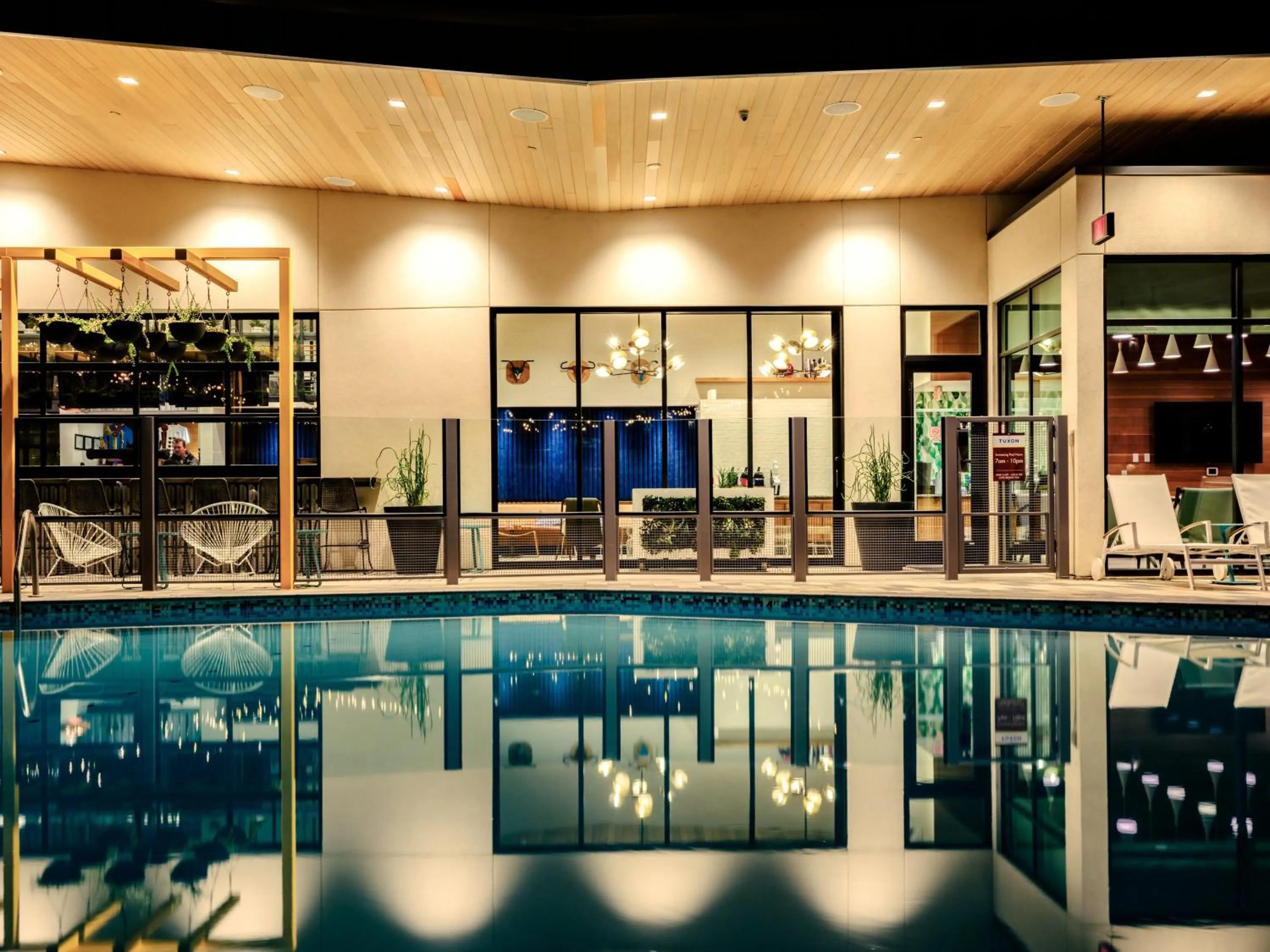 Swimming pool in voco The Tuxon by IHG