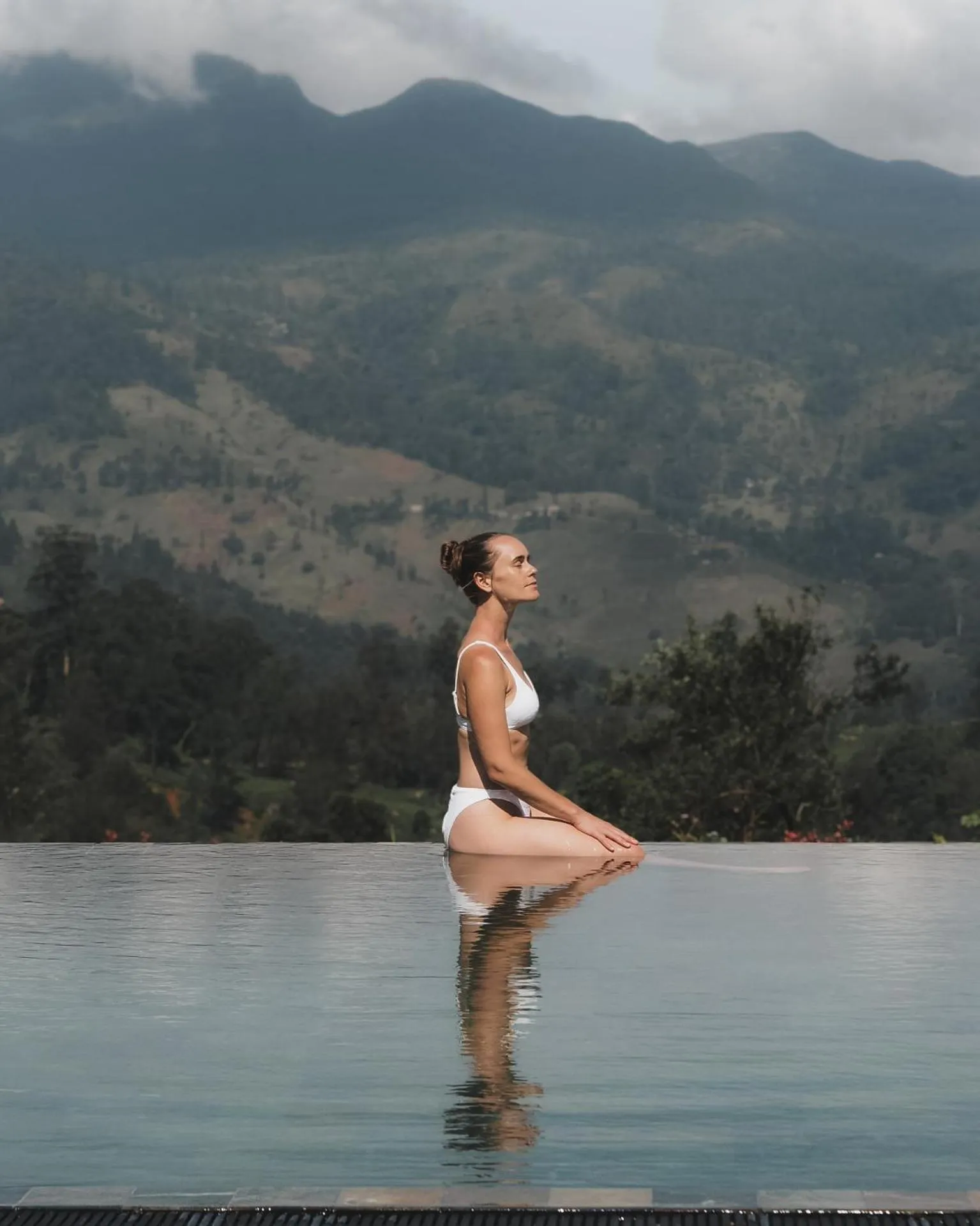 Swimming pool in Madulkelle Tea and Eco Lodge