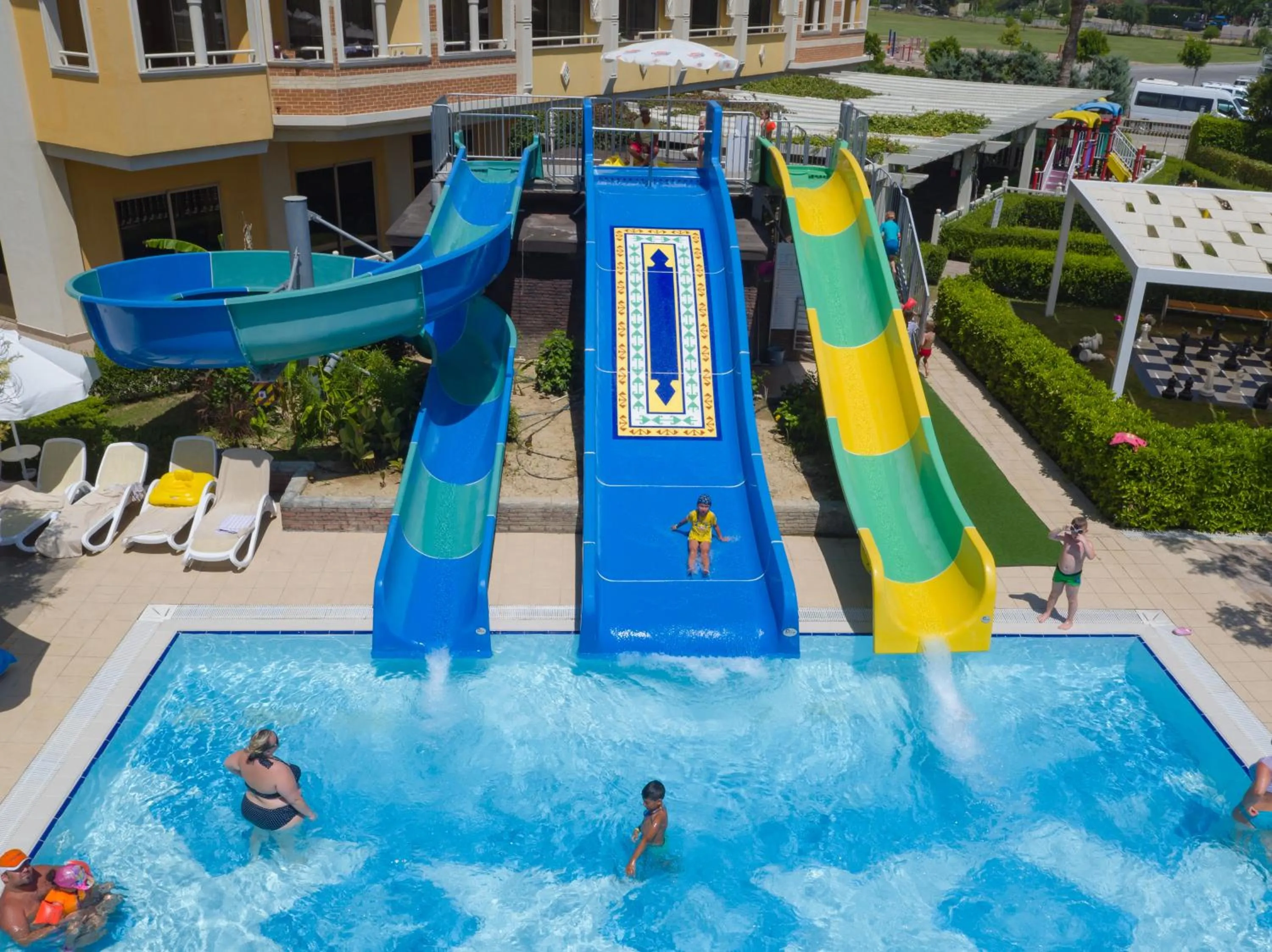 Aqua park in Royal Alhambra Palace