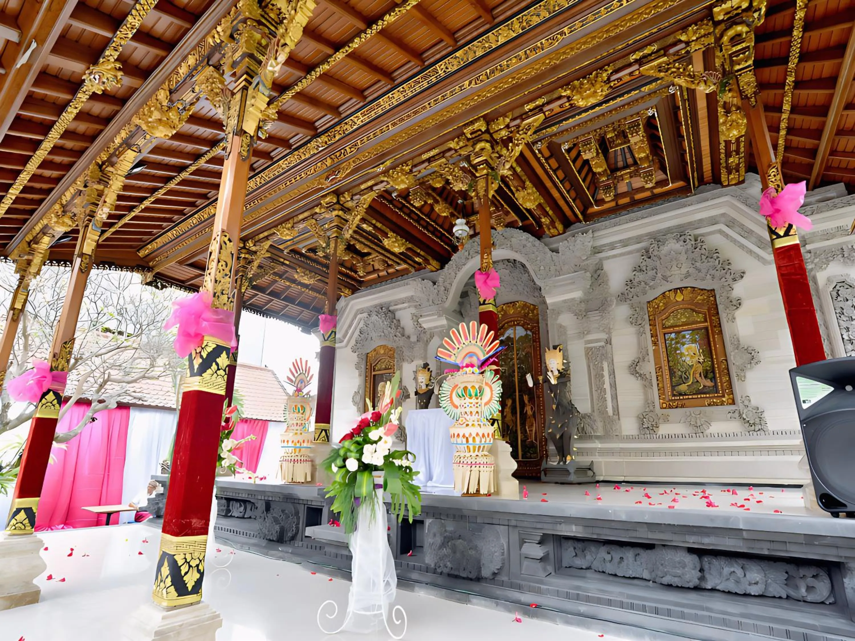 wedding in Satriya Cottages