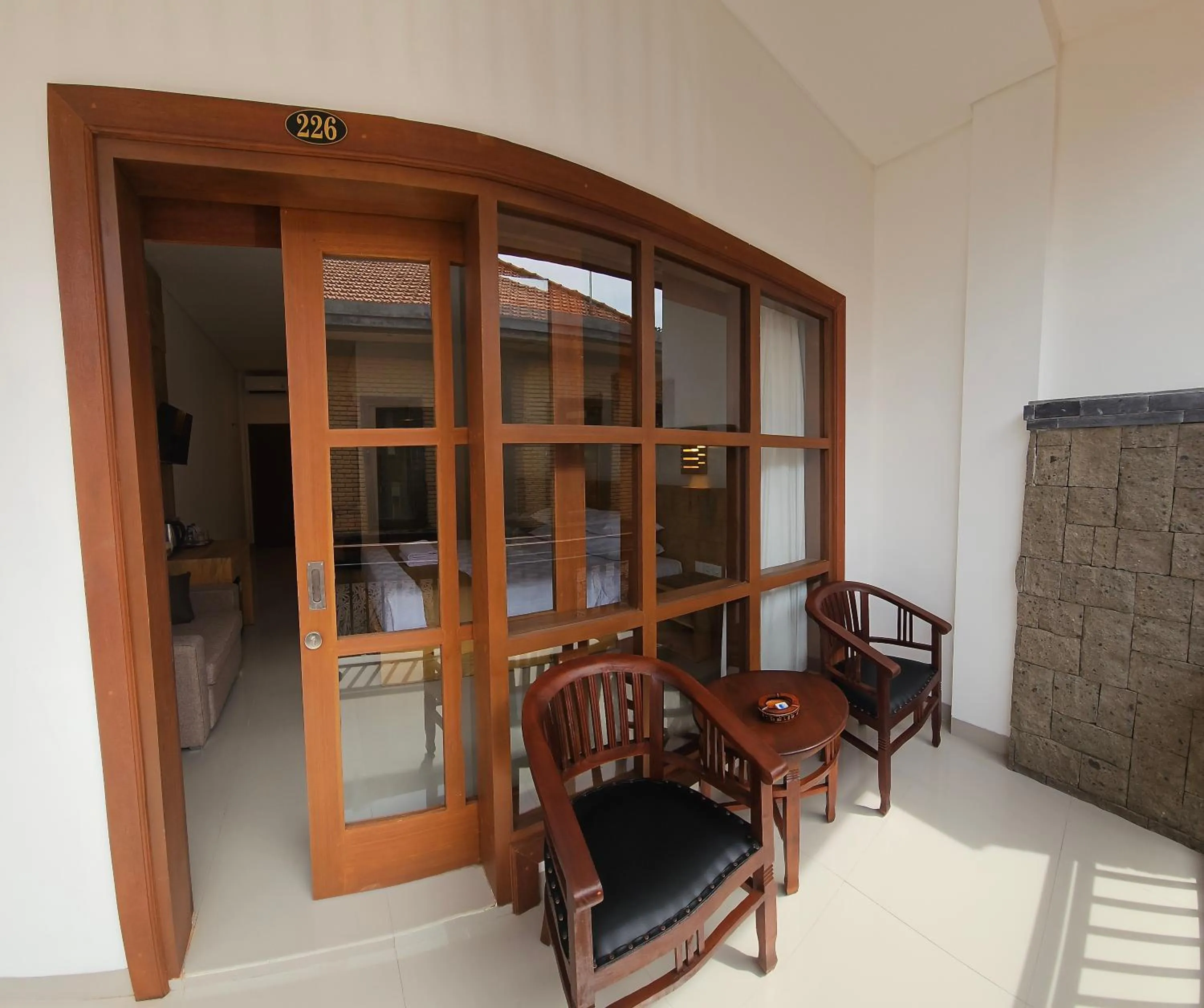 Balcony/Terrace in Satriya Cottages