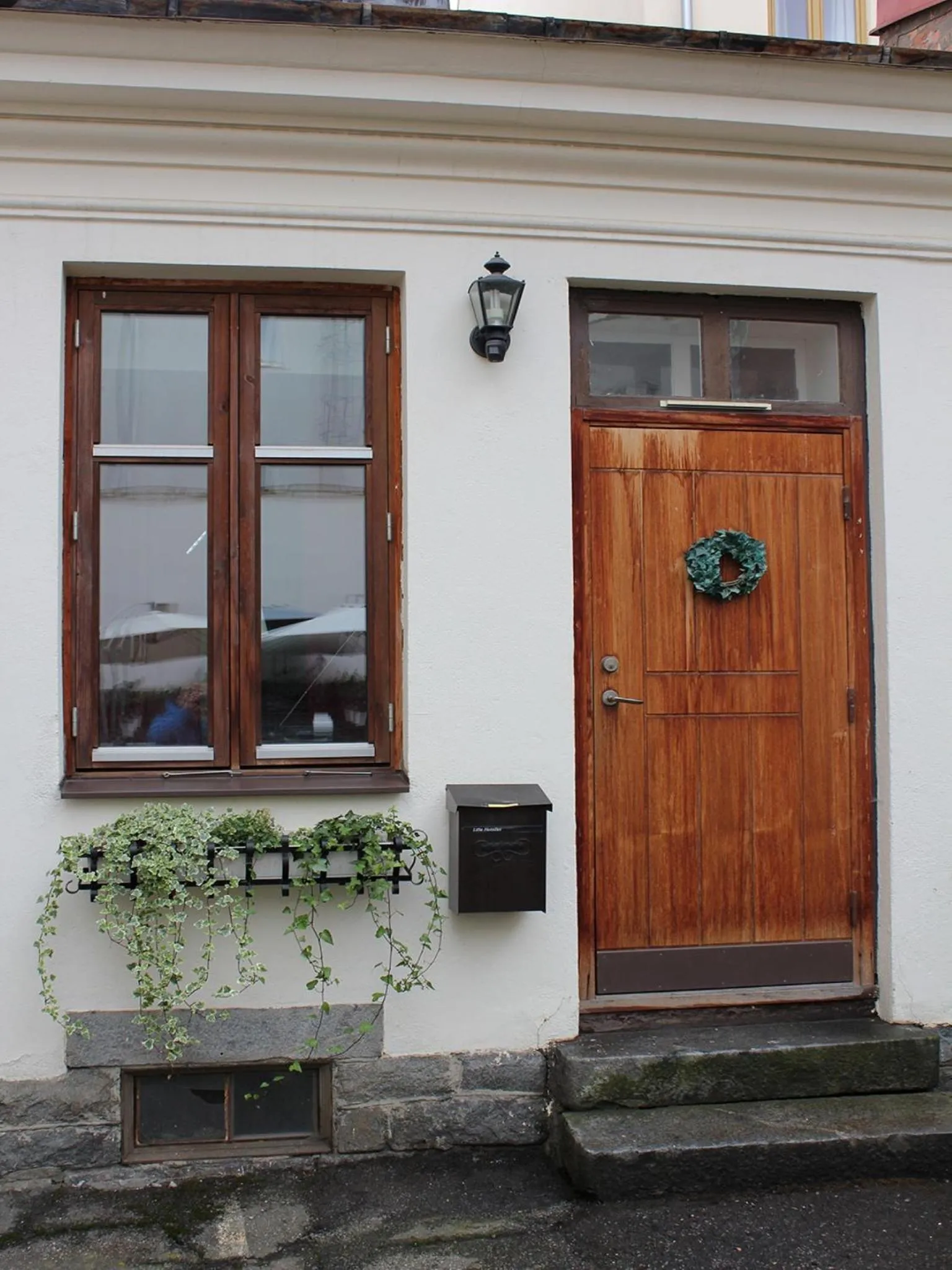 Facade/entrance in Lilla Hotellet