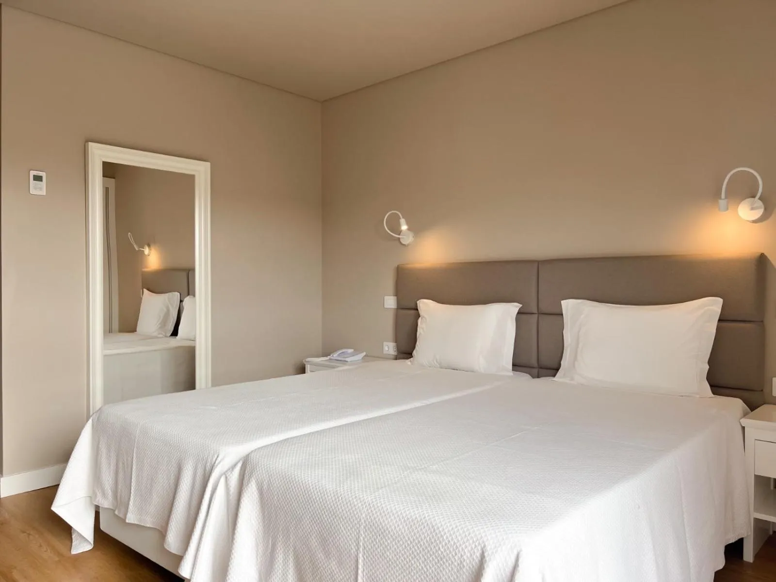 Bed in Hotel Cristal Caldas