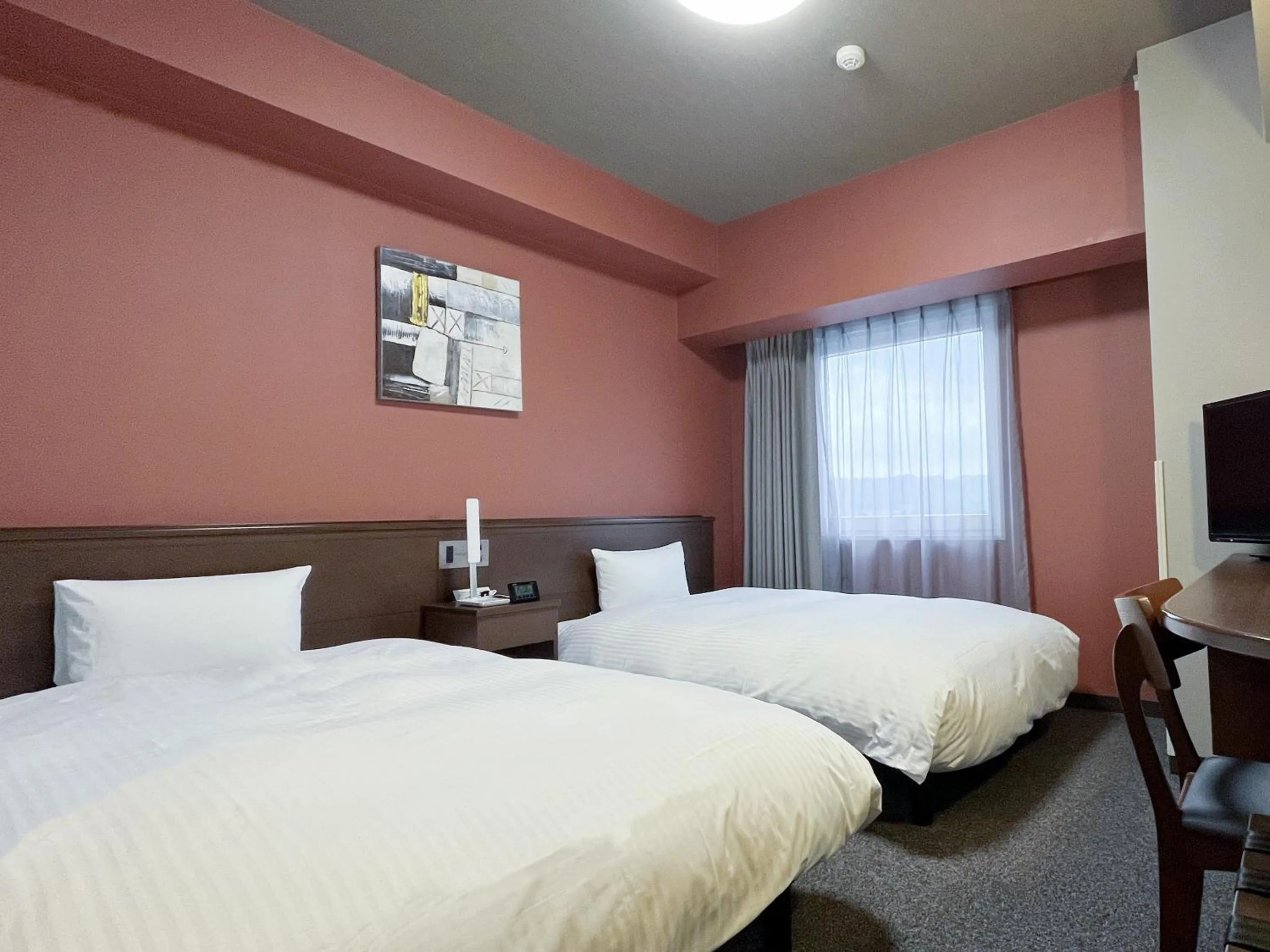 Photo of the whole room, Bed in Hotel Route-Inn Toki