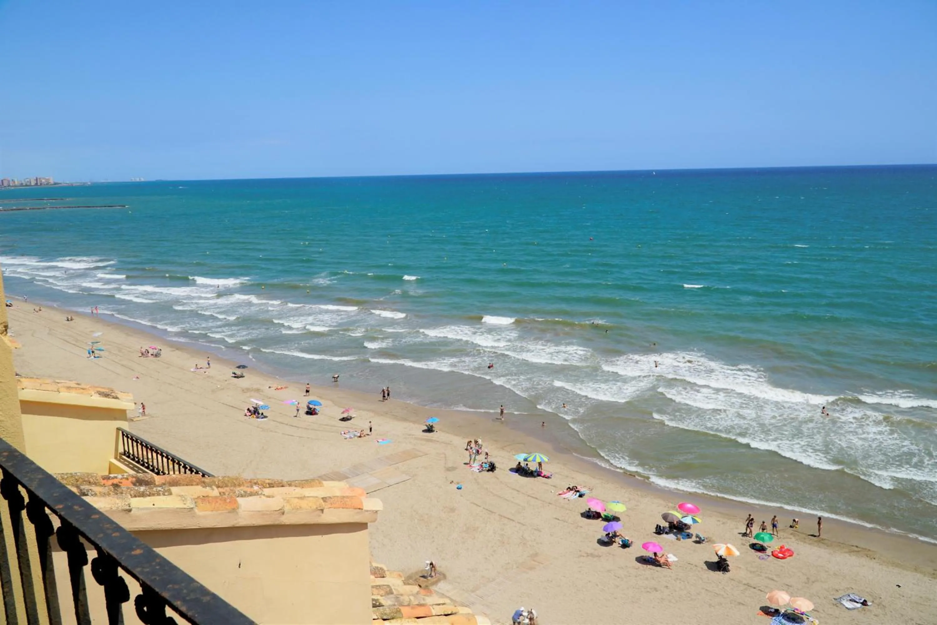 Balcony/Terrace in Sea You Apartamentos Valencia Port Saplaya