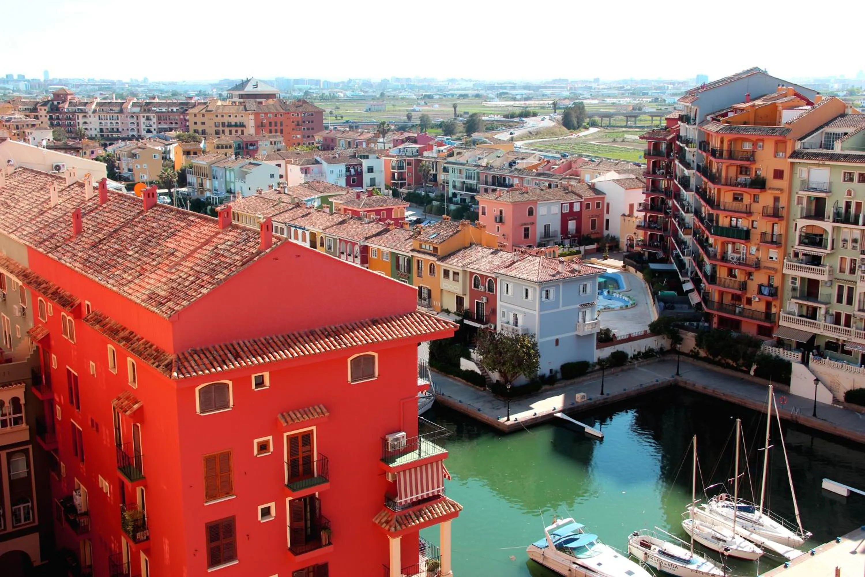 Street view in Sea You Apartamentos Valencia Port Saplaya