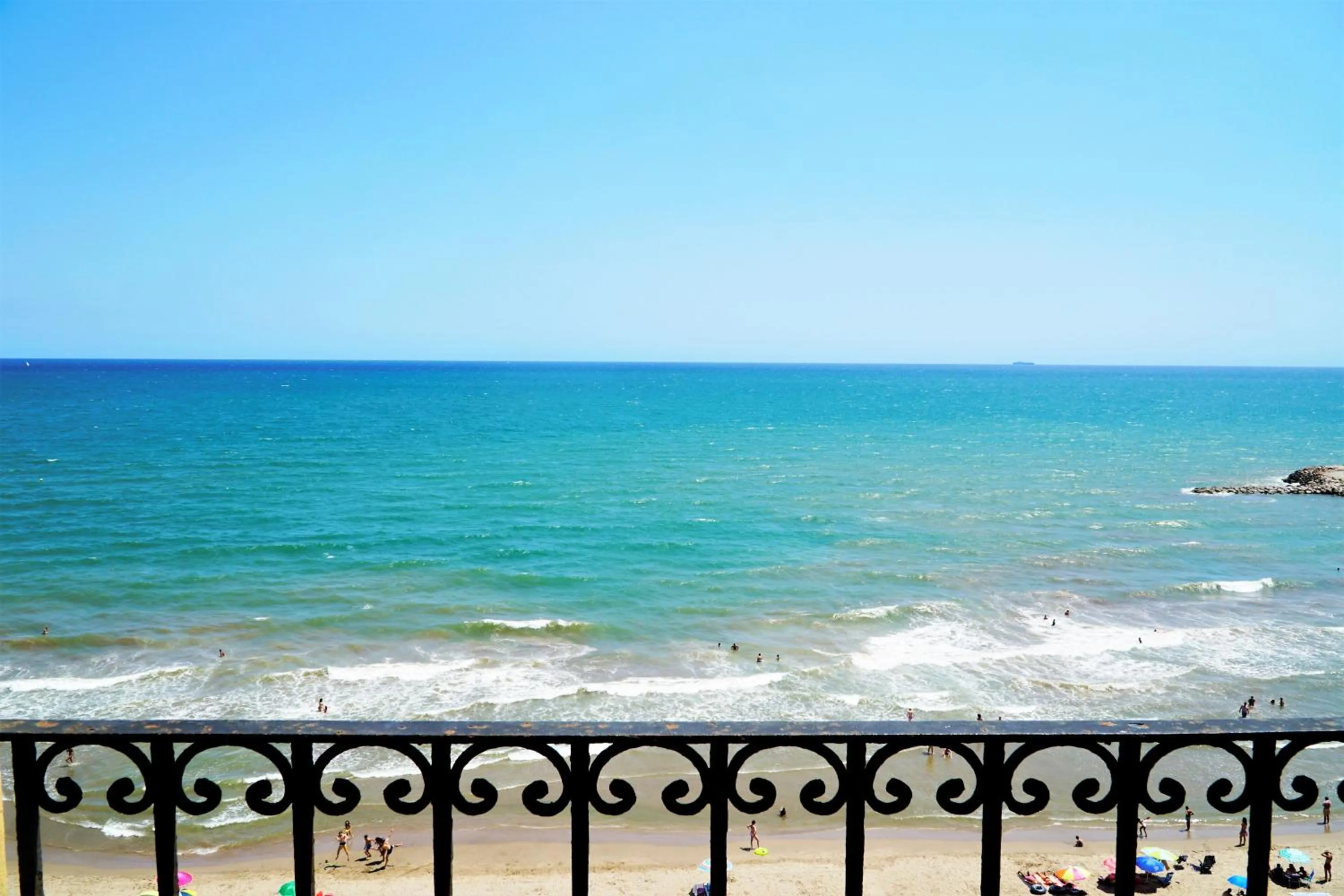 Balcony/Terrace in Sea You Apartamentos Valencia Port Saplaya