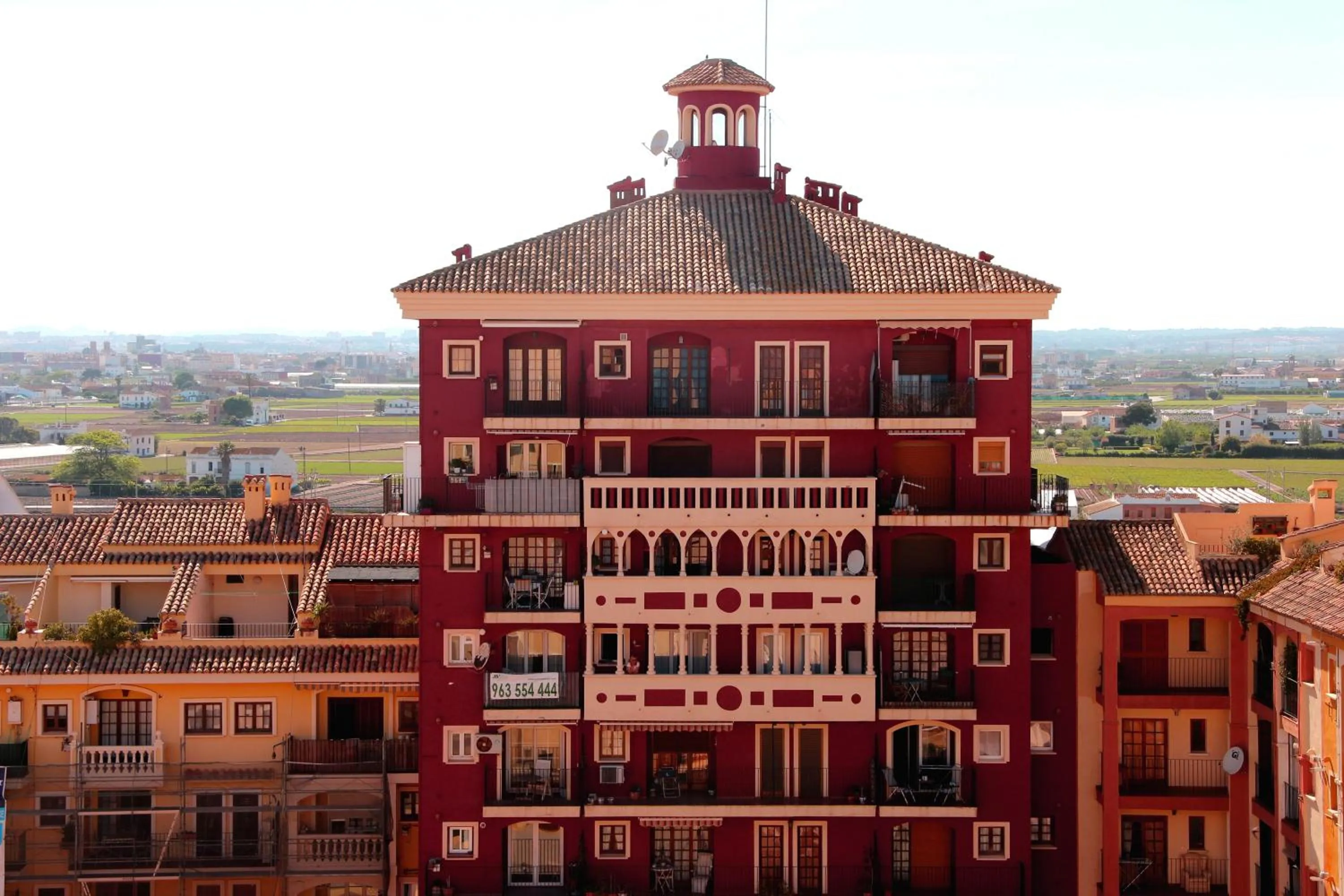 City view in Sea You Apartamentos Valencia Port Saplaya