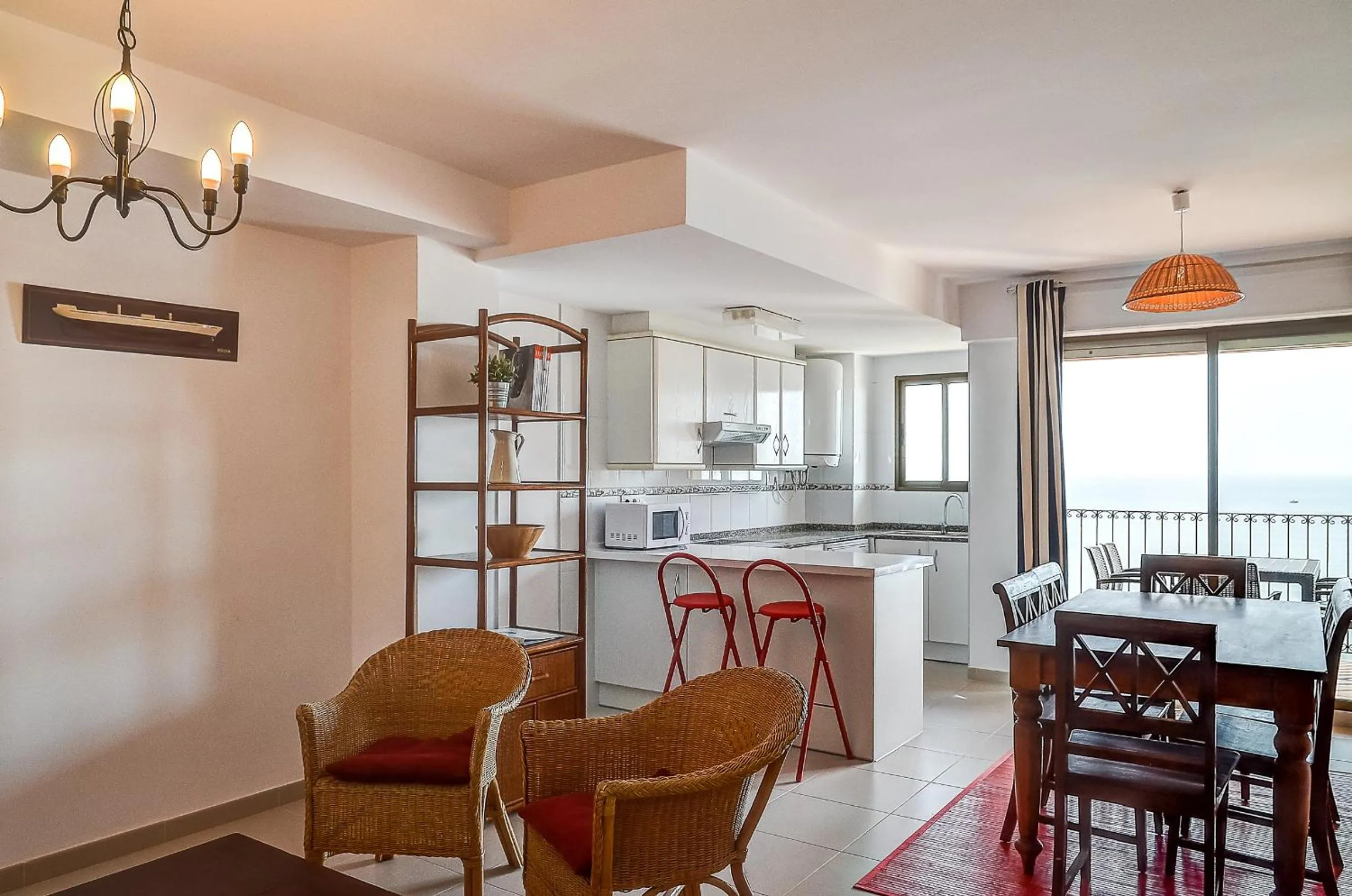 Lounge or bar in Sea You Apartamentos Valencia Port Saplaya