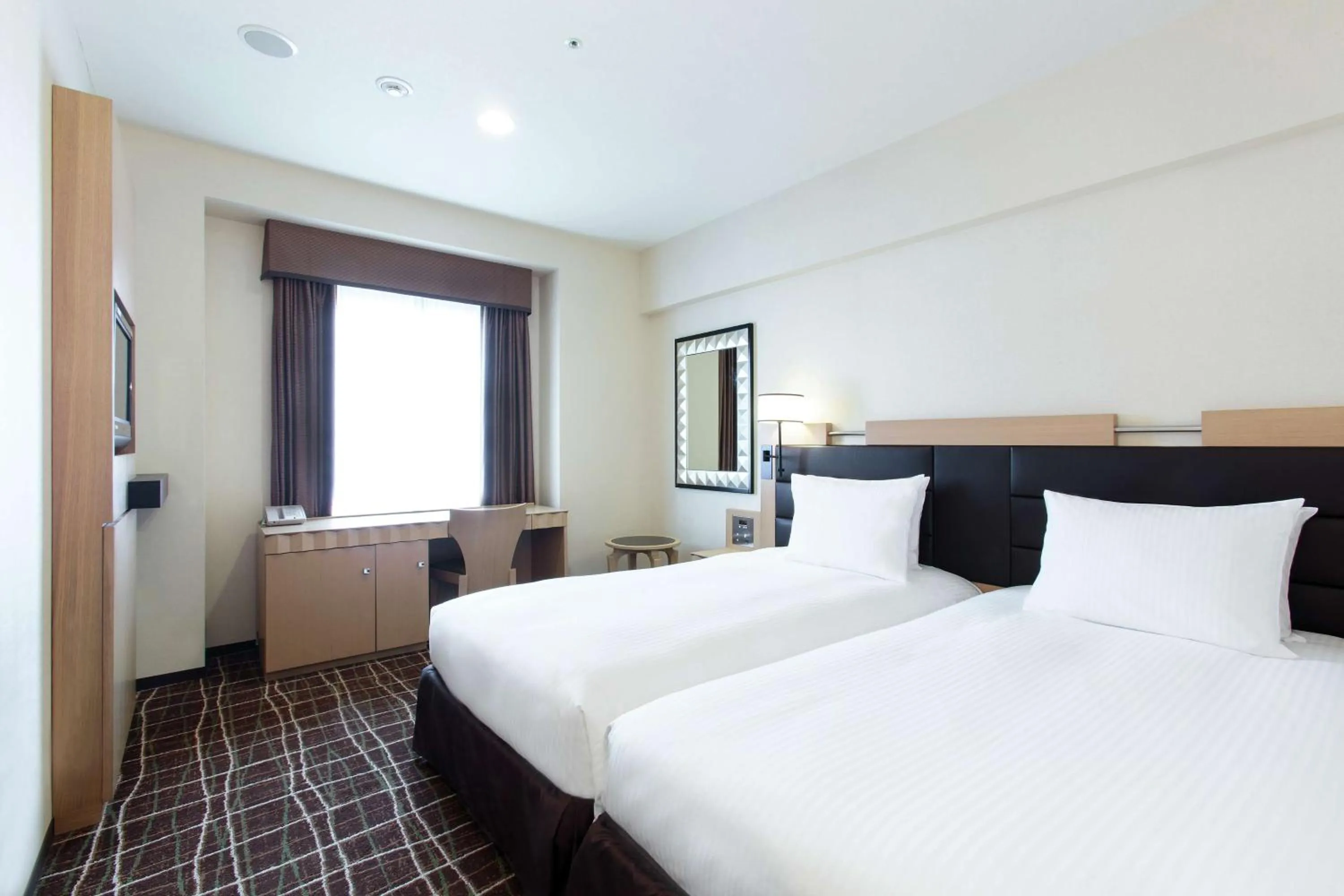 Bedroom, Bed in DoubleTree by Hilton Naha