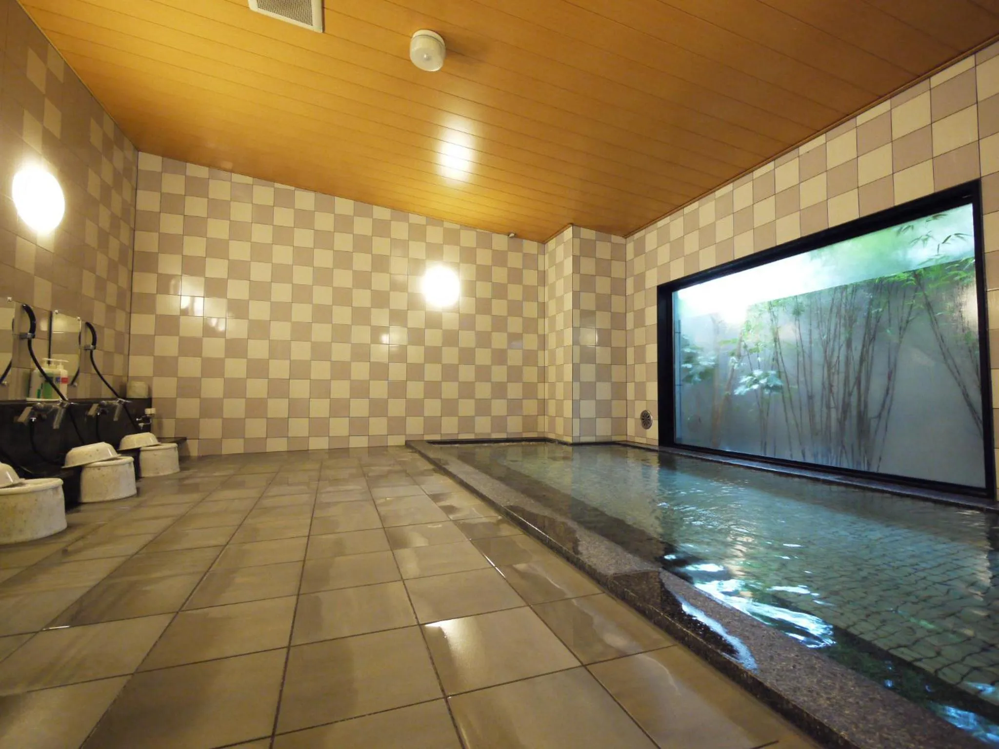Public Bath in Hotel Route-Inn Suzuka