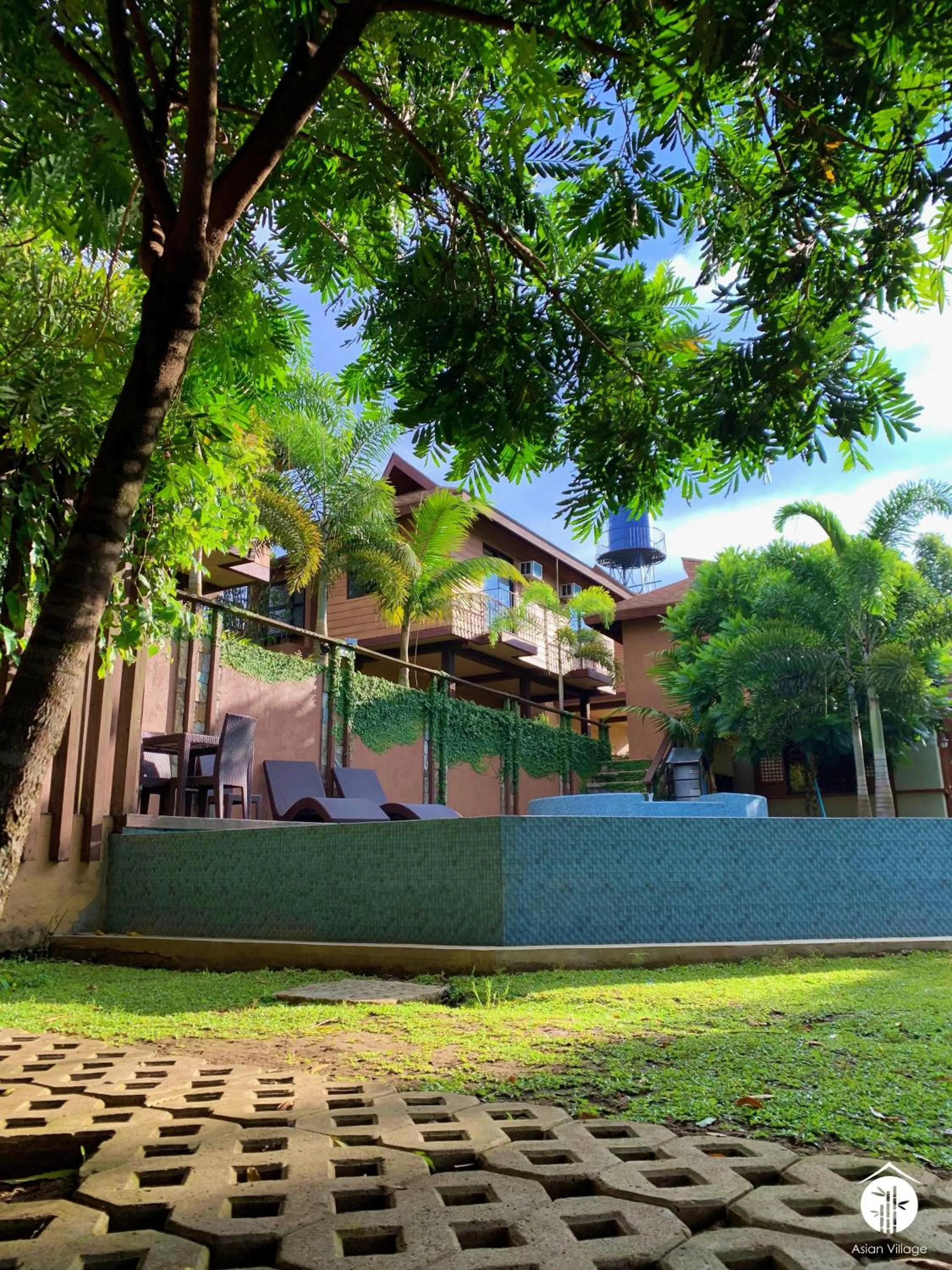 Garden in Asian Village Tagaytay