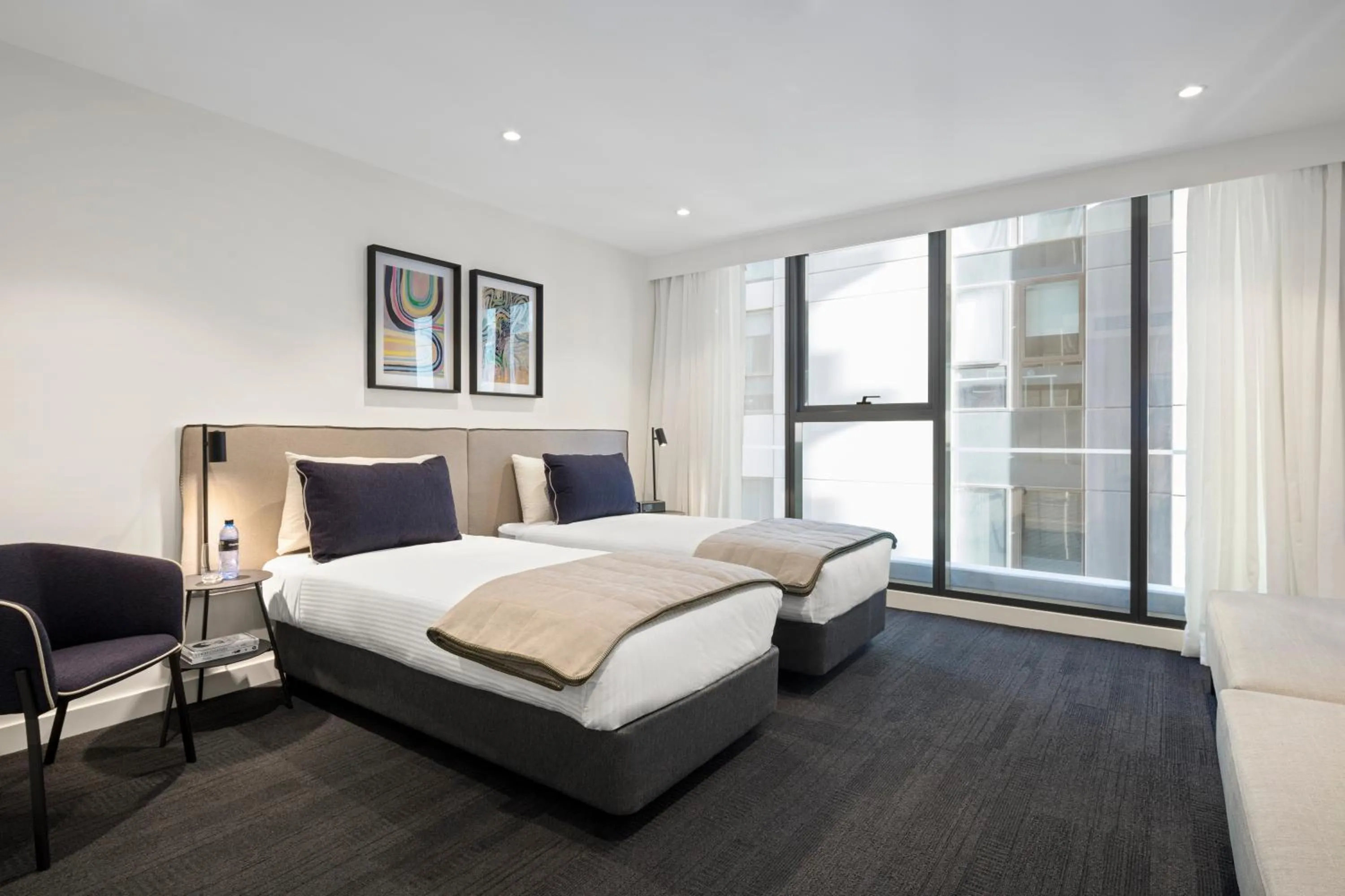 Bed in Quest St Kilda Road