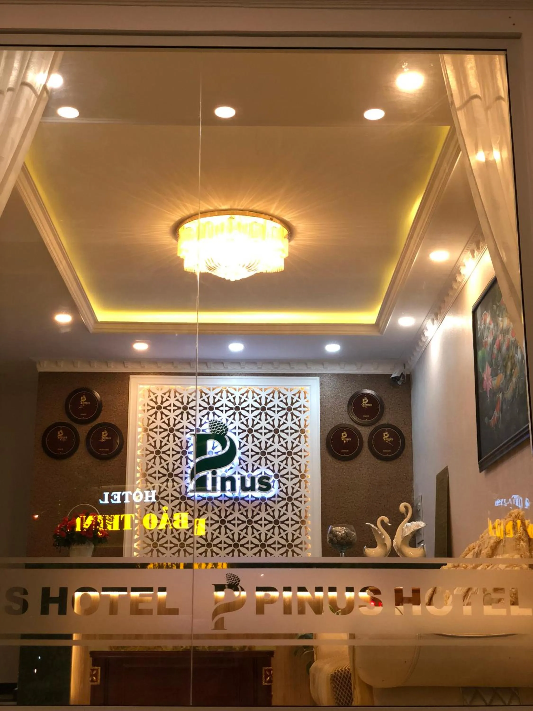 Property logo or sign in Pinus Hotel