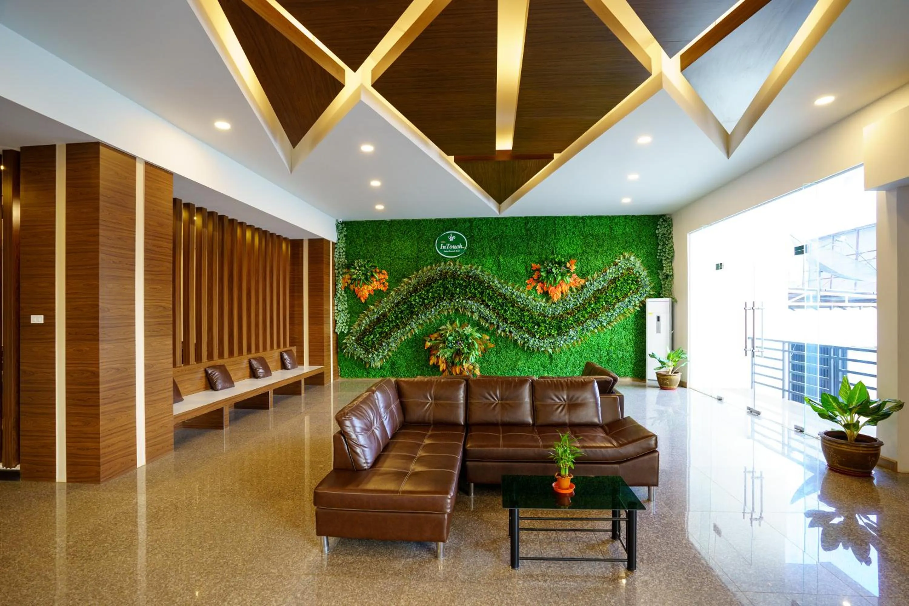 Lobby or reception in Intouch Riverside Hotel