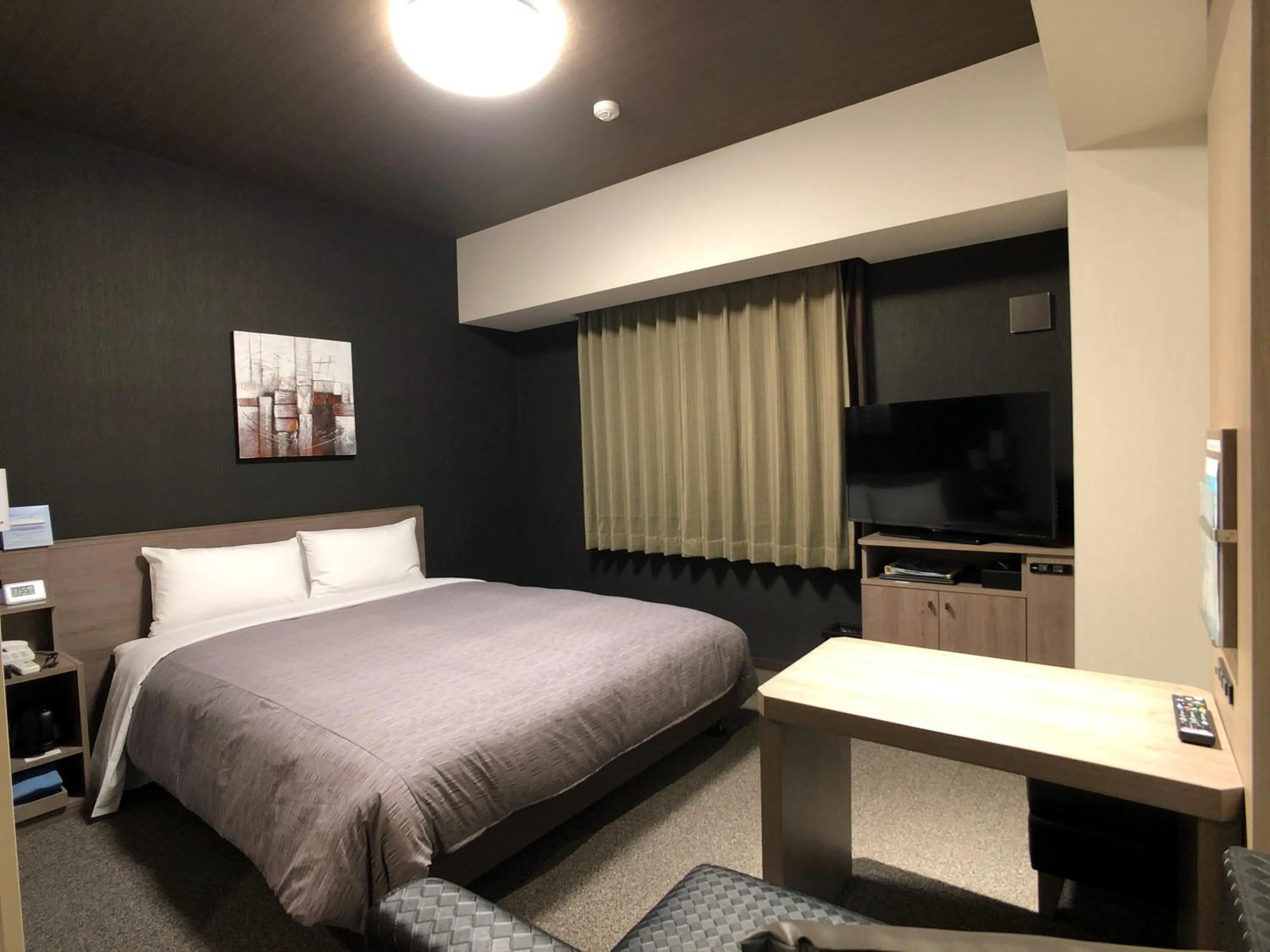 Bed in Hotel Route-Inn Tokoname Ekimae