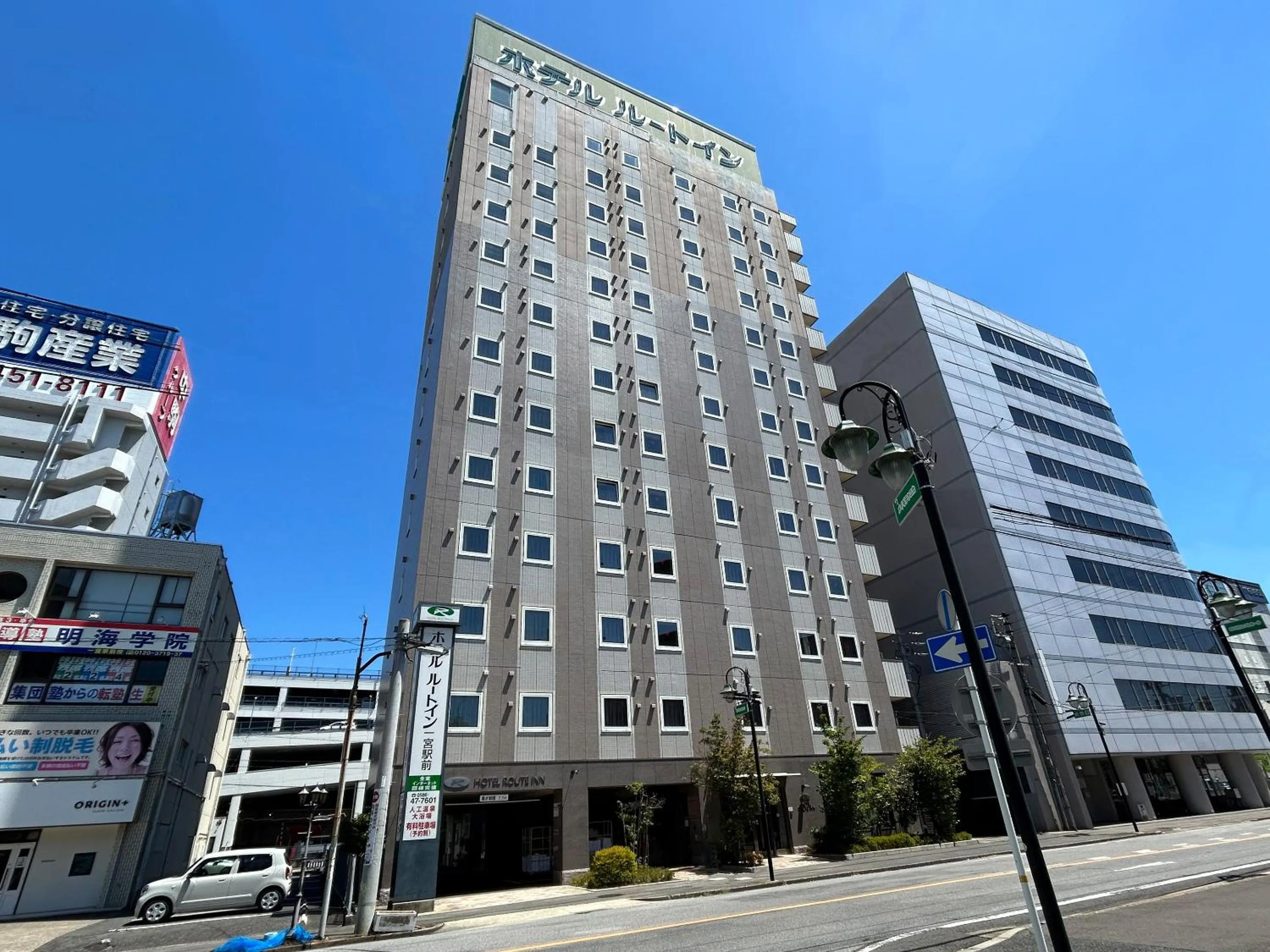 Property building in Hotel Route-Inn Ichinomiya Ekimae