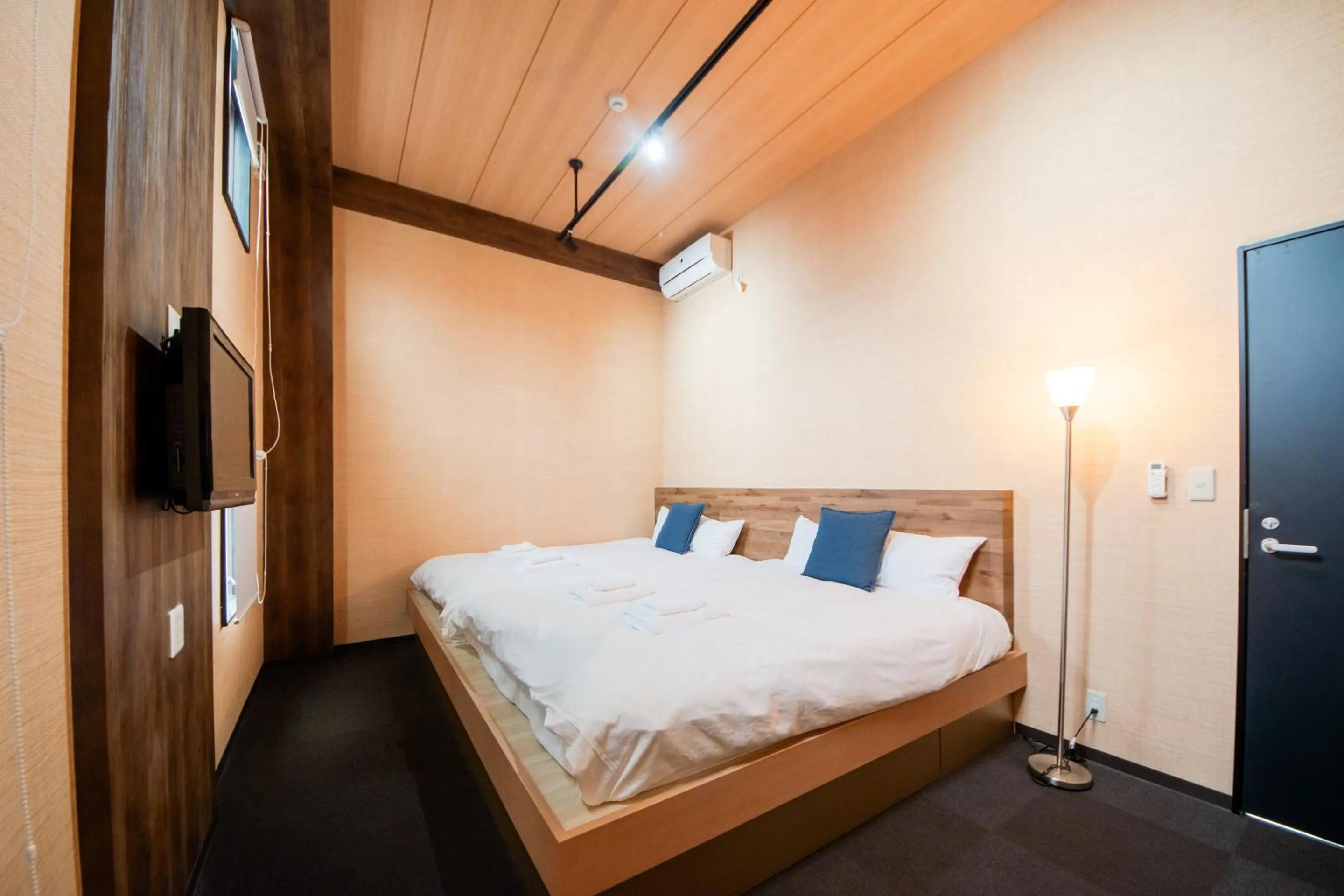 Bed in Hotel Base Nara