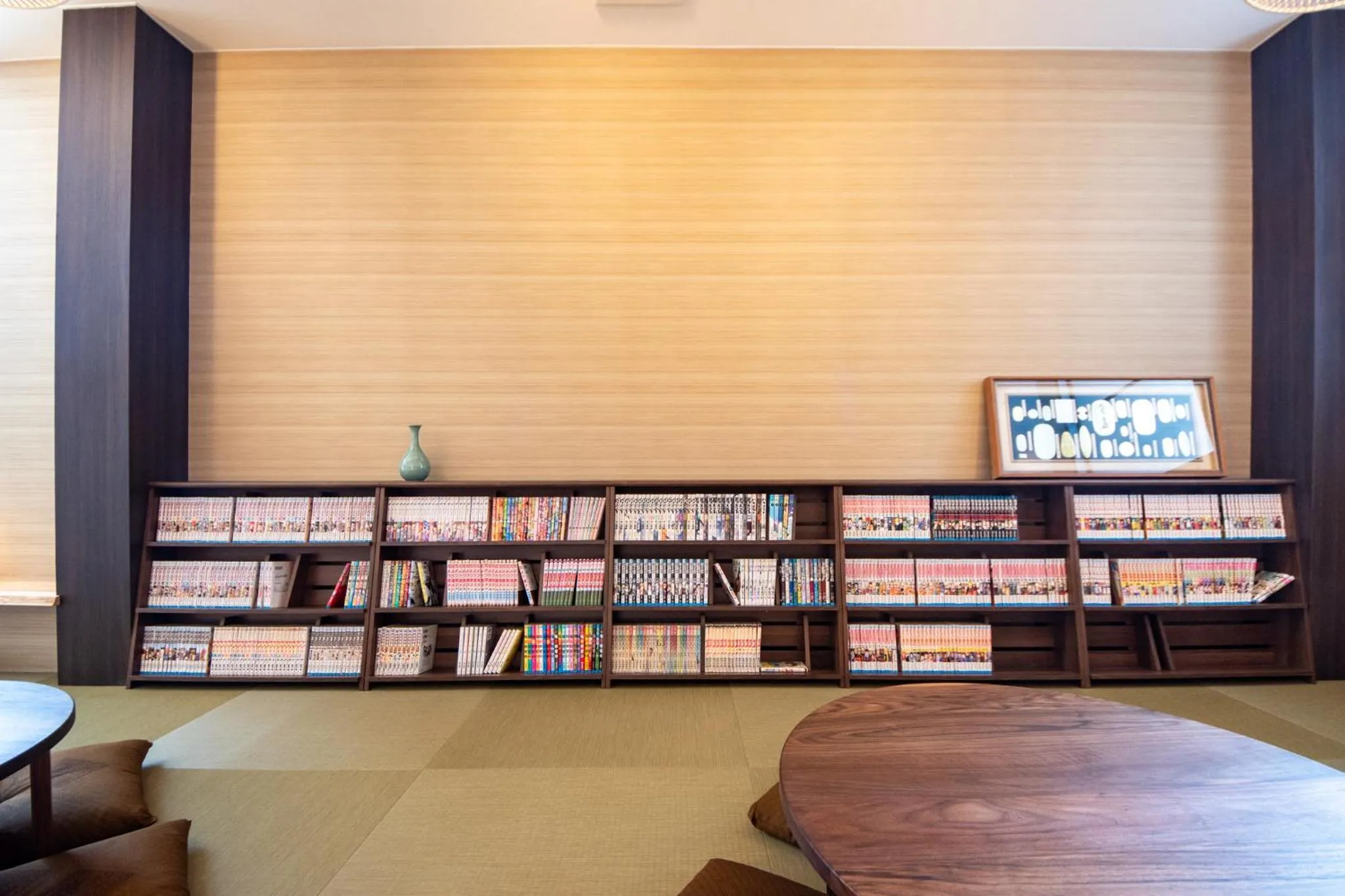 Communal lounge/ TV room in Hotel Base Nara