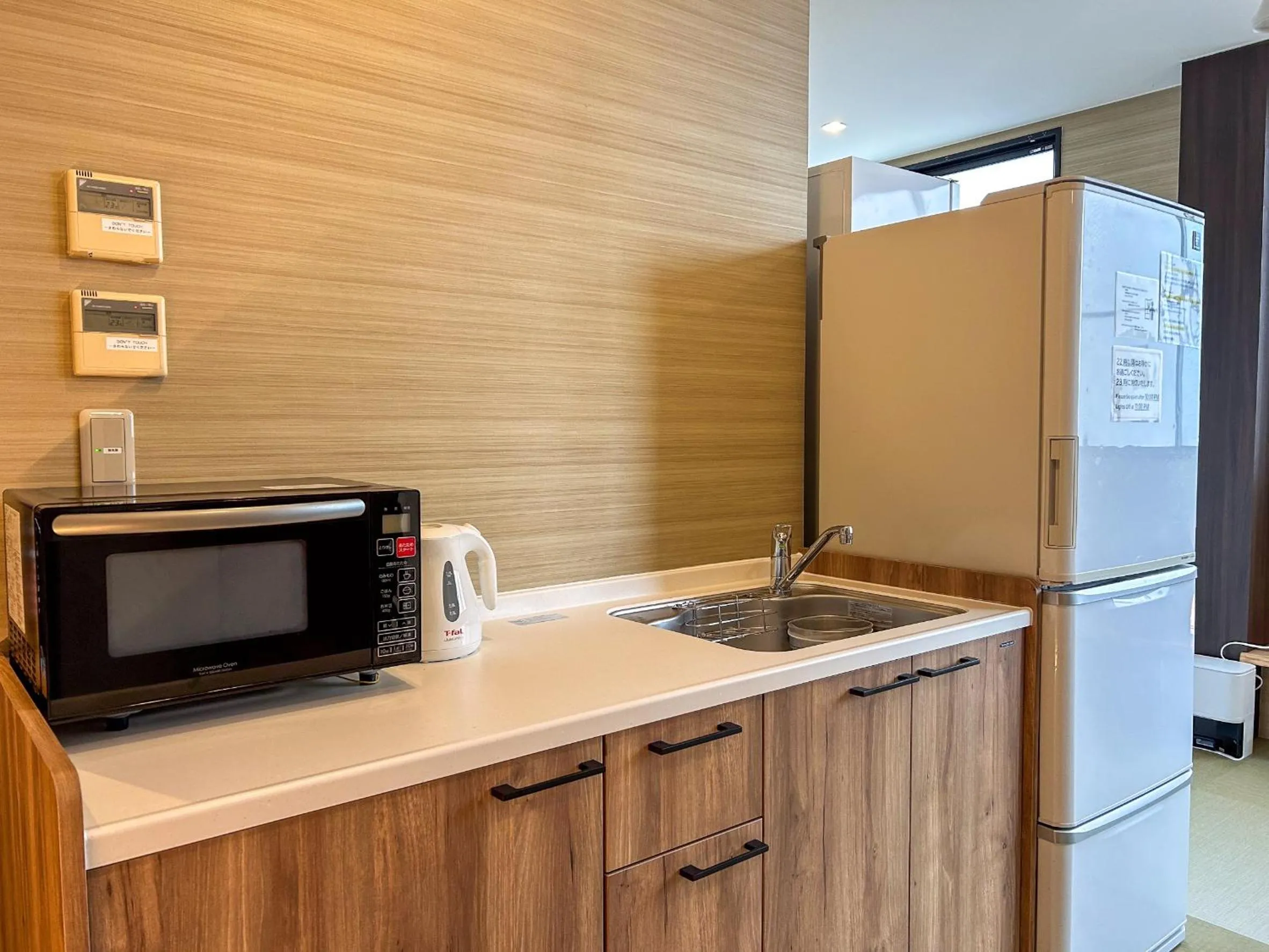 Kitchen or kitchenette in Hotel Base Nara