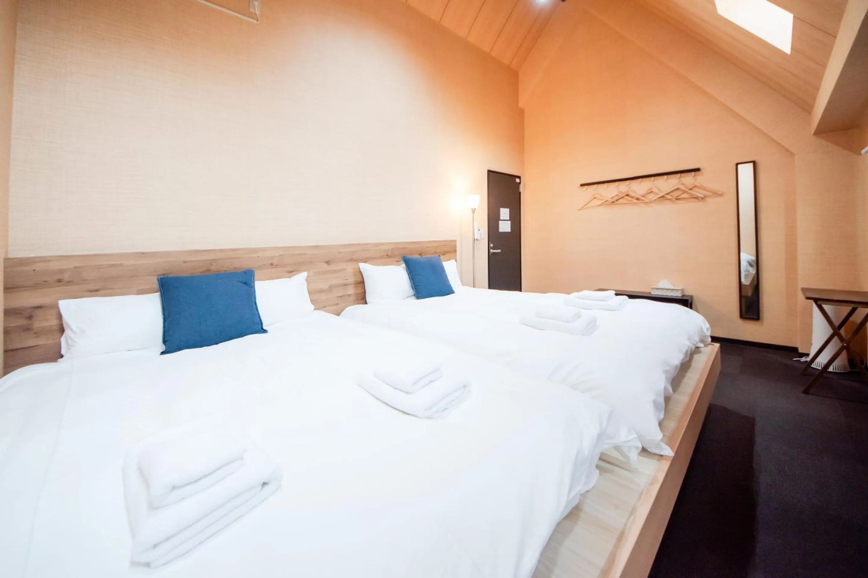 Bed in Hotel Base Nara