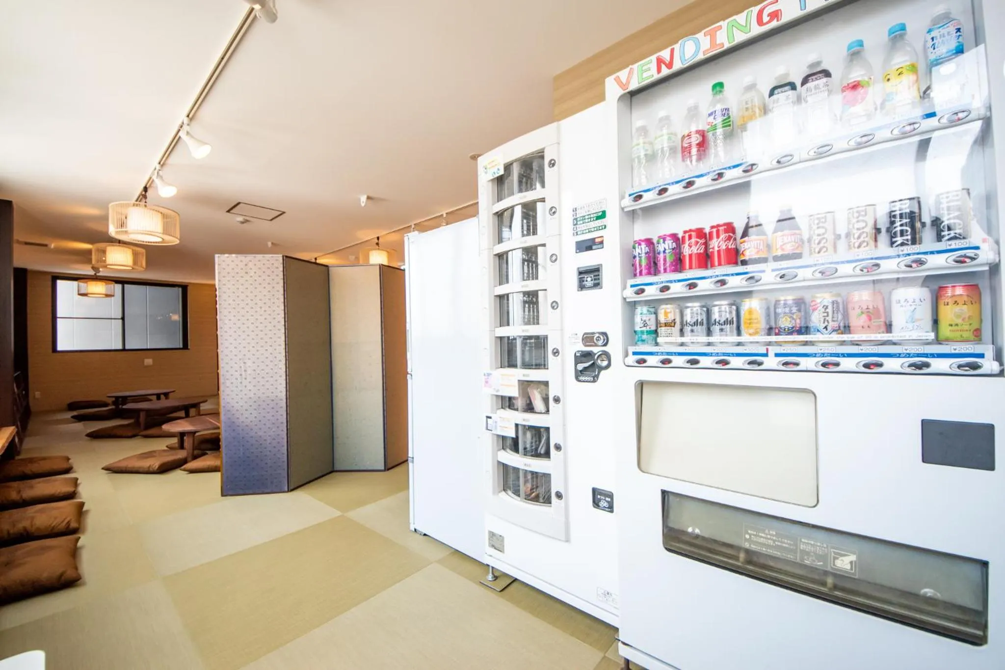 vending machine in Hotel Base Nara