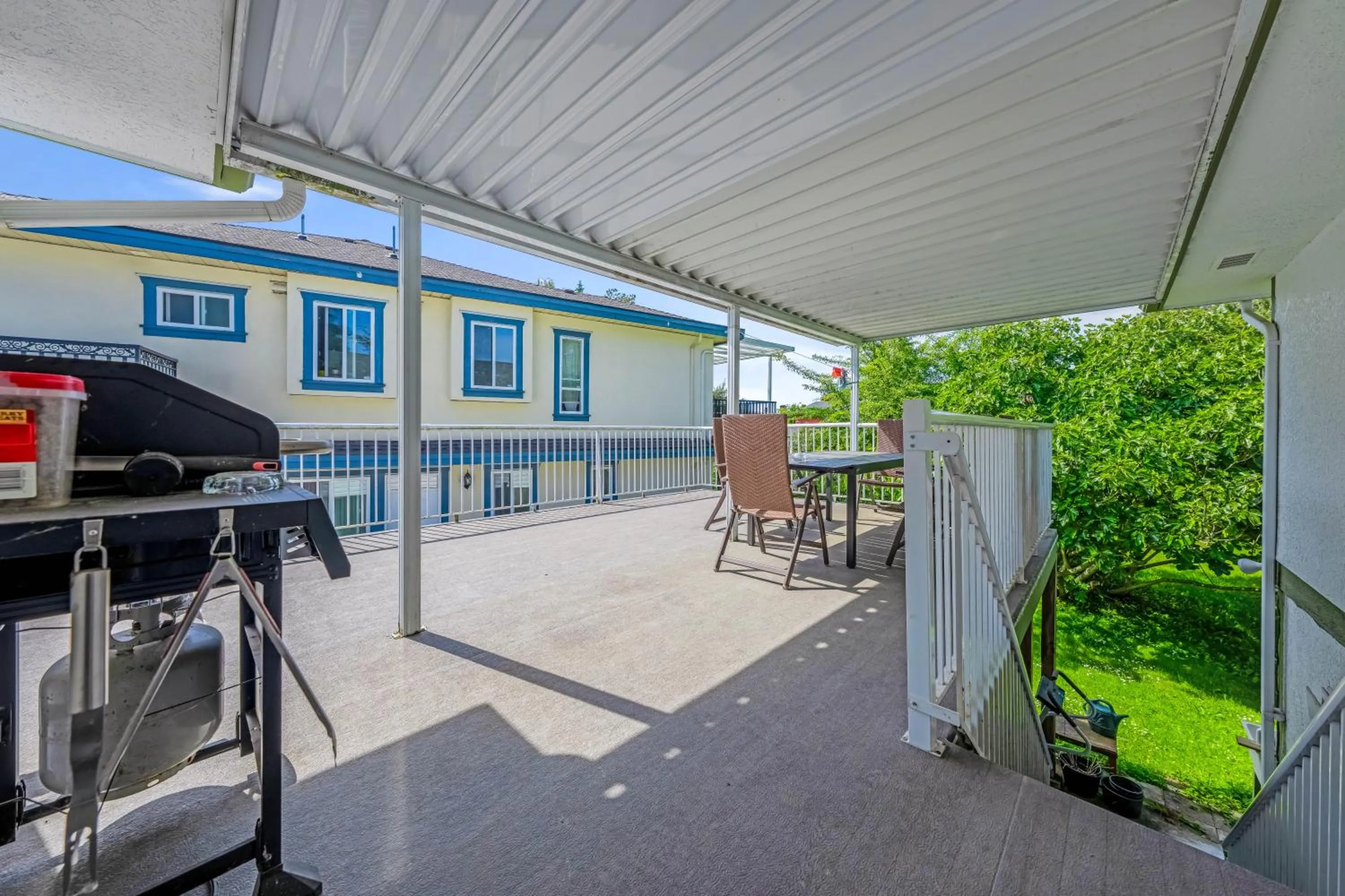 BBQ facilities in Quite House near the Vancouver Airport